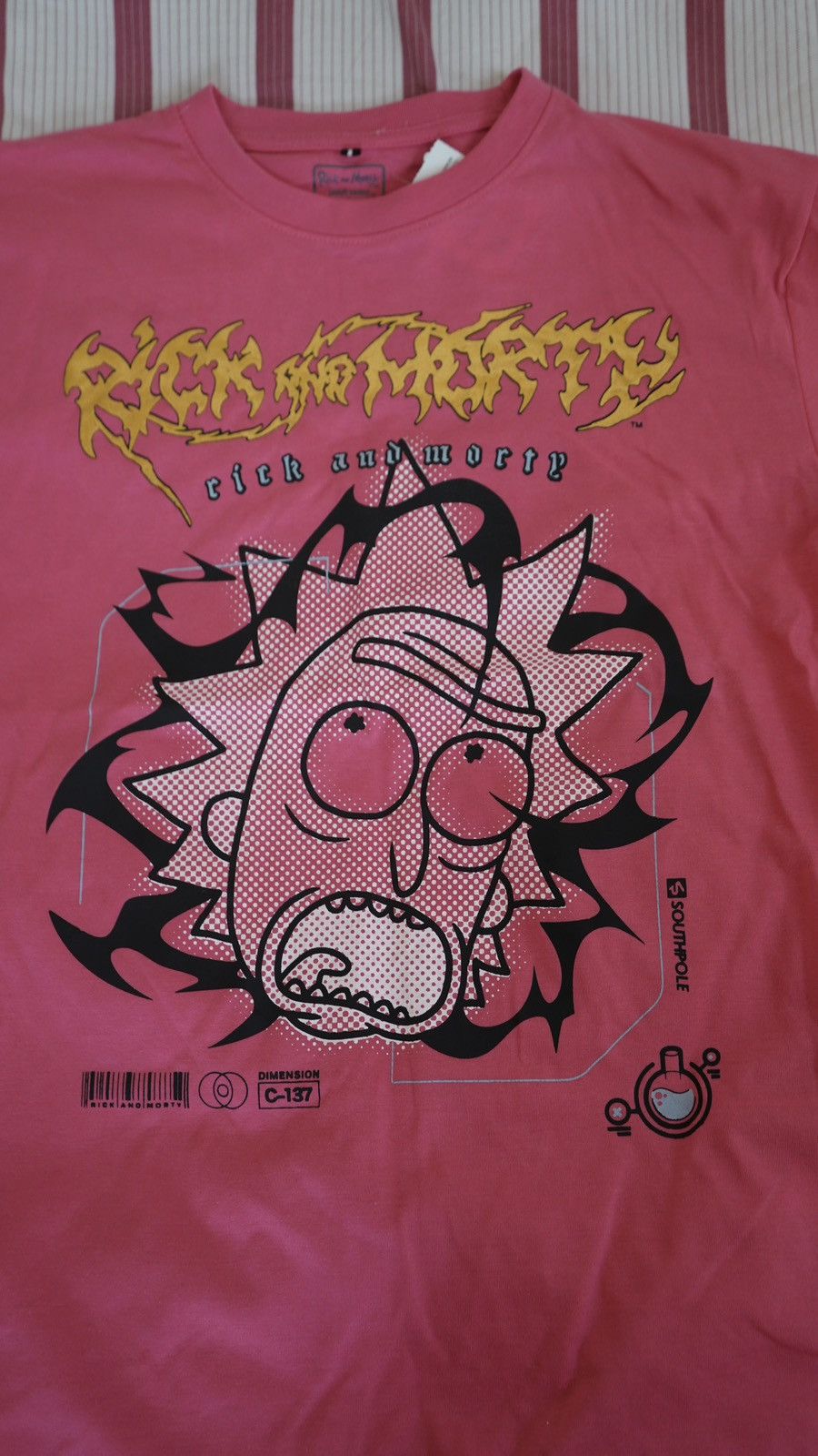 Other Pink Rick and Morty Tee Size US L / EU 52-54 / 3 - 4 Thumbnail