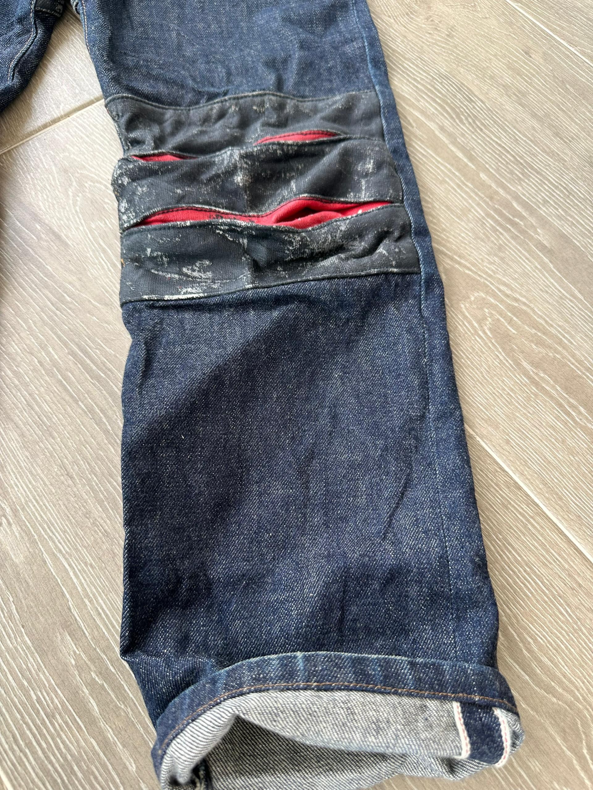 Japanese Brand Shuy Japanese Rider Style Selvedge Denim Jeans Size US 30 / EU 46 - 3 Thumbnail