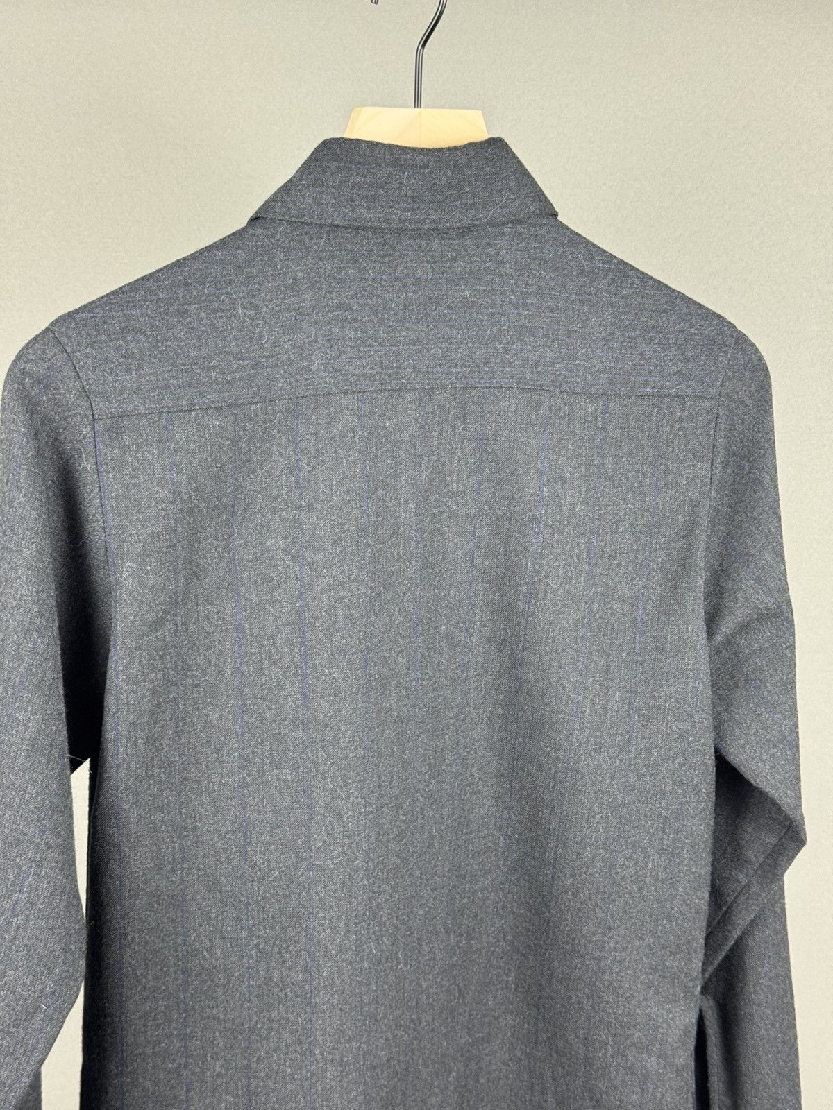 Yohji Yamamoto VERY RARE Yohji Yamamoto Noir Kangaroo Suede shirt Size US S / EU 44-46 / 1 - 5 Thumbnail