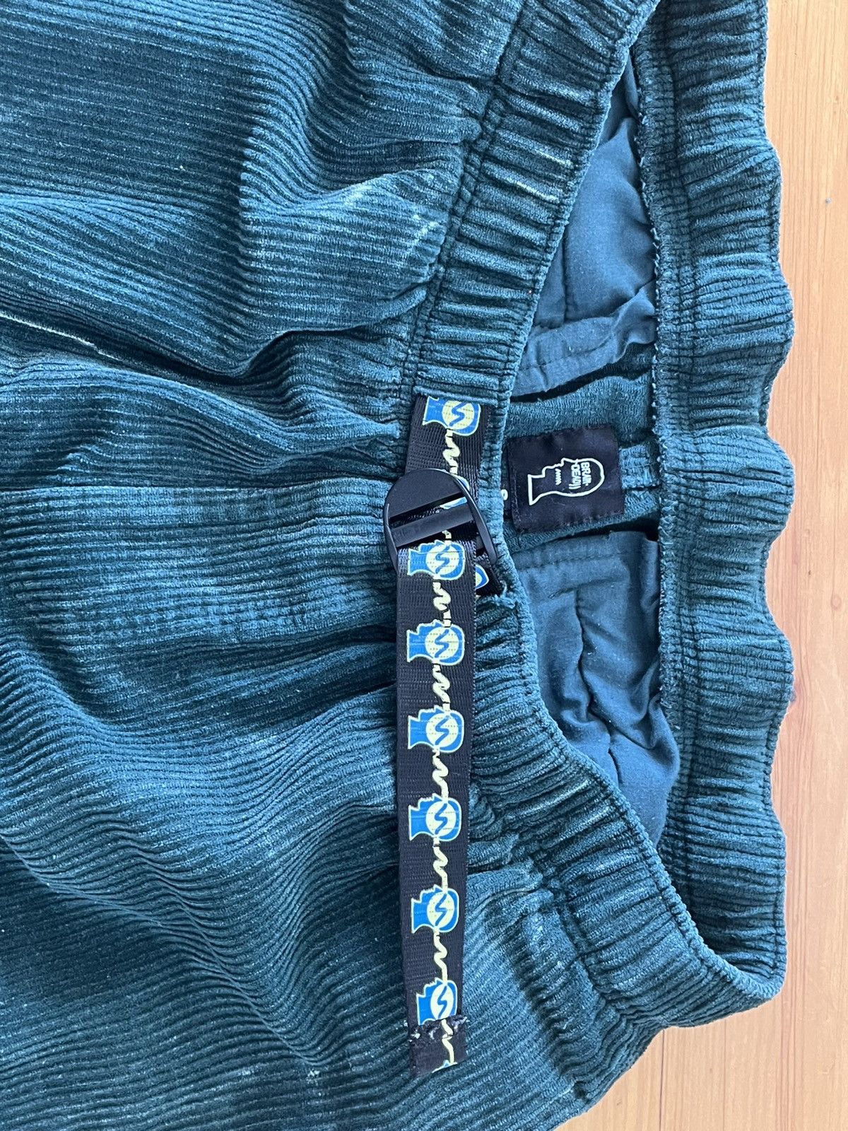 Brain Dead Brain Dead - Bleached Cord Climber Pant - Mallard Green Size US 31 - 7 Thumbnail