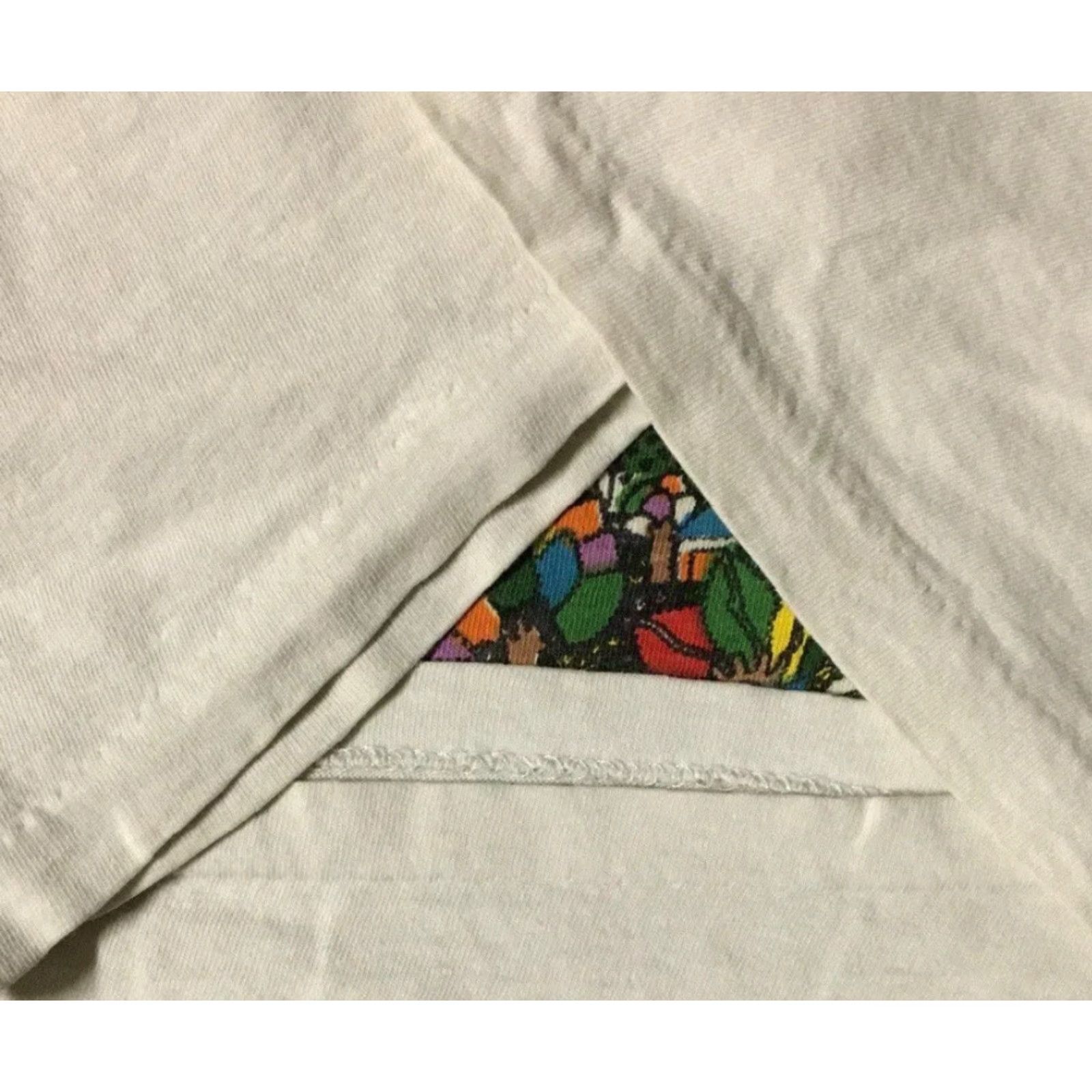 Vintage Vtg 80s Colombia Faded Art Shirt S Abstract Animal Beach Surf Skate Grunge 90s Size US S / EU 44-46 / 1 - 3 Thumbnail