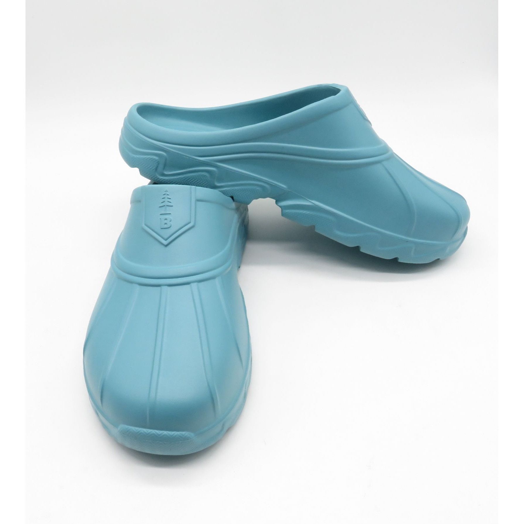 Bass Bass Outdoor Men's Blue Slip-On Clogs Treaded Soles 9 NWB Size US 9 / EU 42 - 3 Thumbnail