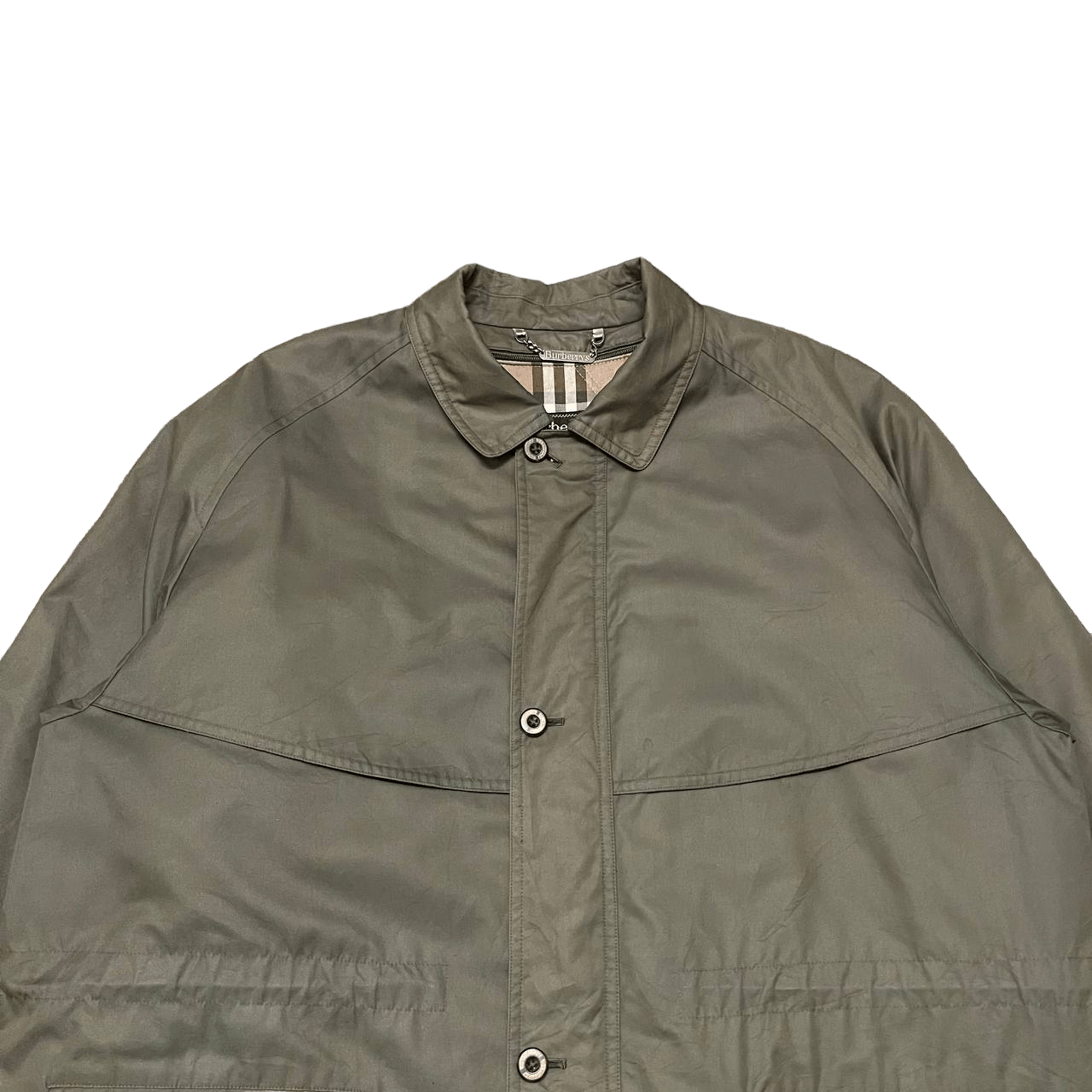 Burberry Vintage Burberry Nova Check Trench Coat Size US L / EU 52-54 / 3 - 3 Thumbnail