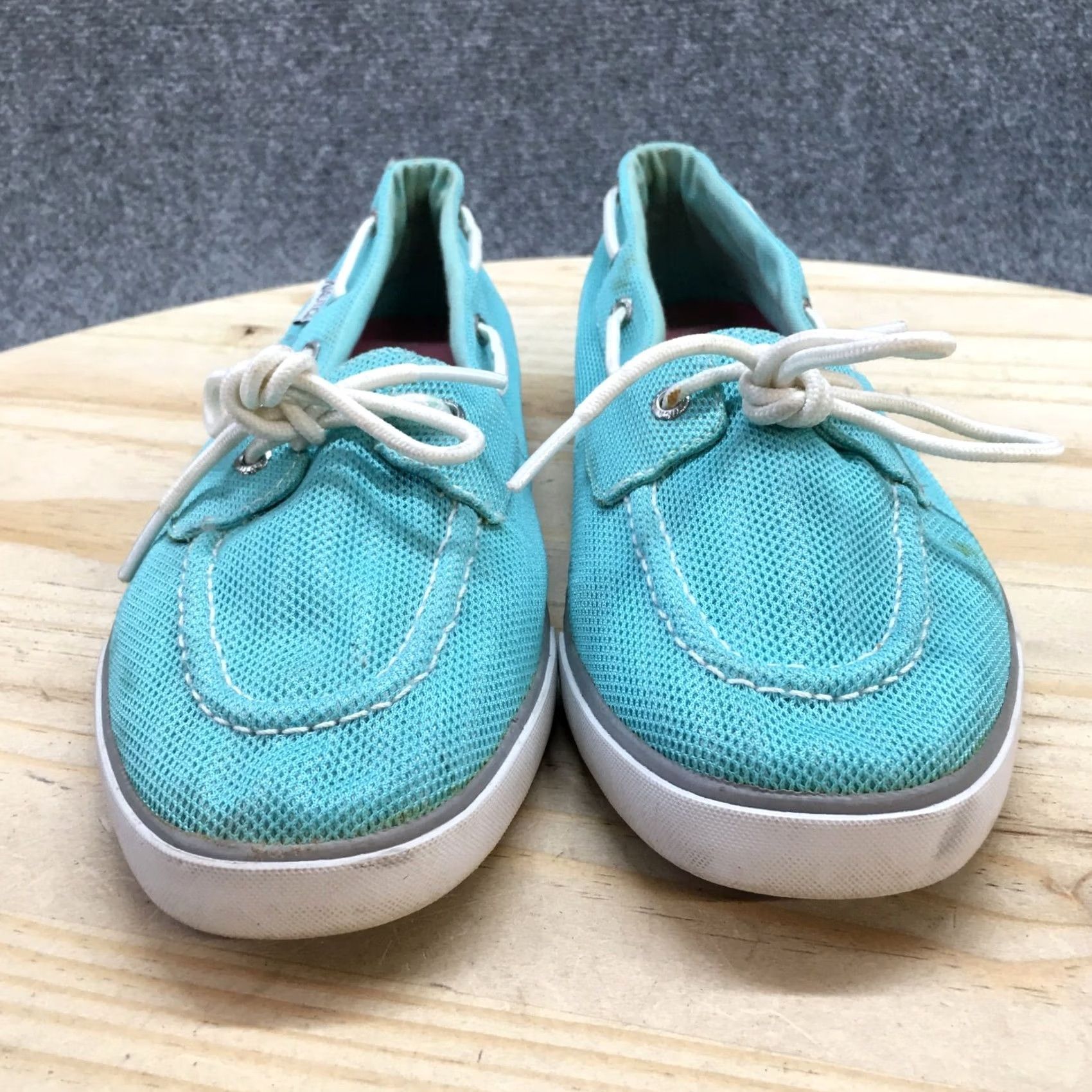 Nautica Nautica Shoes Womens 10 Boat Aqua Blue Lace Up Casual Comfort Low Top Round Toe Shirt? Size L / US 10 / IT 46 - 5 Thumbnail