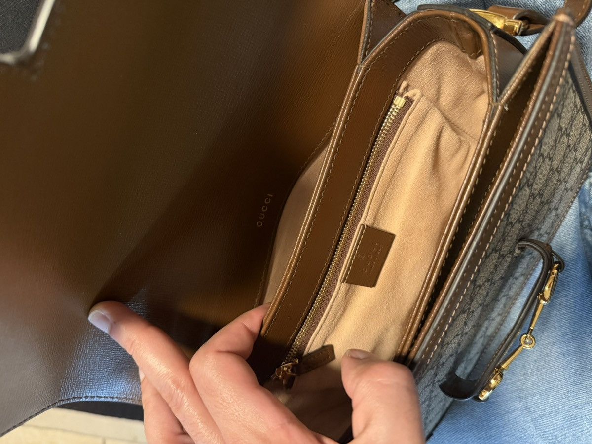 Gucci Gucci Horsebit 1955 medium shoulder bag Size ONE SIZE - 13 Thumbnail