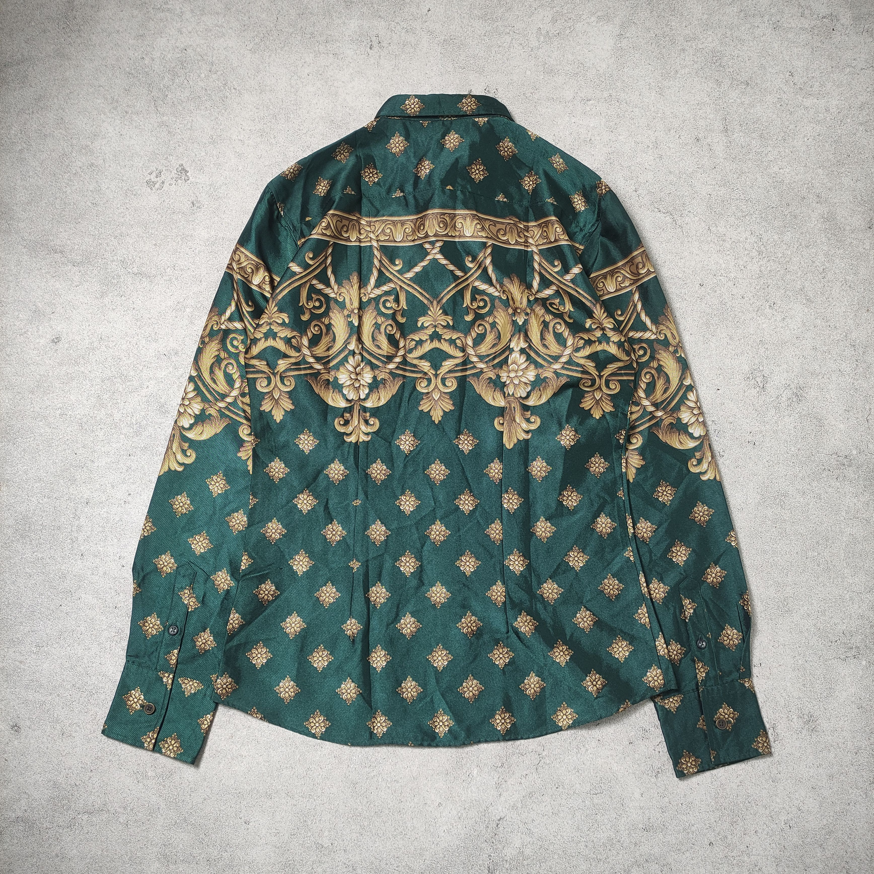 If Six Was Nine × Le Grande Bleu (L.G.B.) × Tornado Mart Tornado Mart Silk Japanese Brand Size US L / EU 52-54 / 3 - 4 Thumbnail