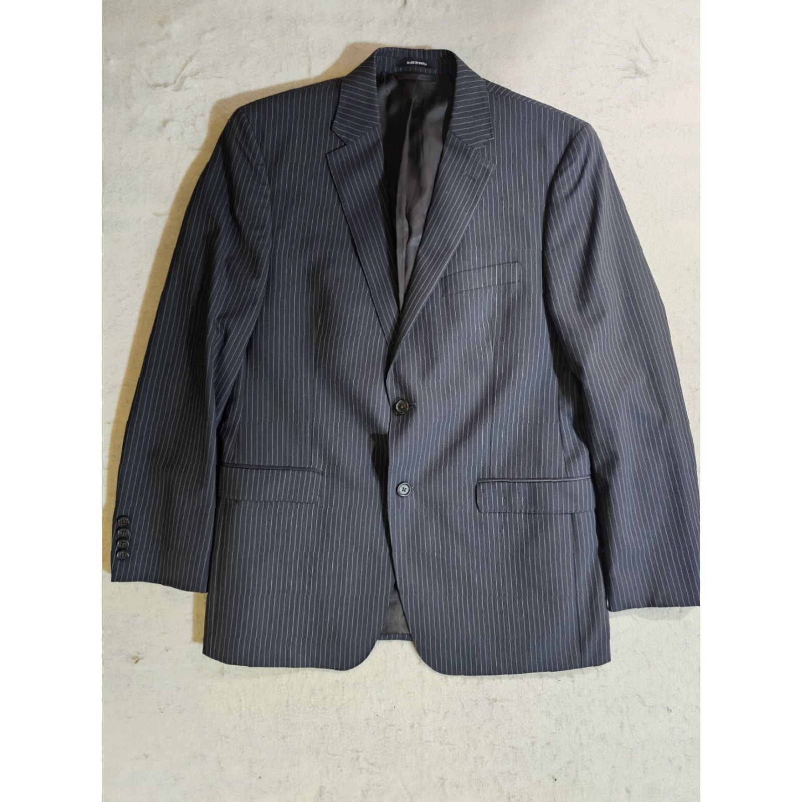 Ralph Lauren Ralph Lauren Black Label Slim Fit Blazer 100% Wool Sz 42R Pin Striped Size 42R - 2 Thumbnail