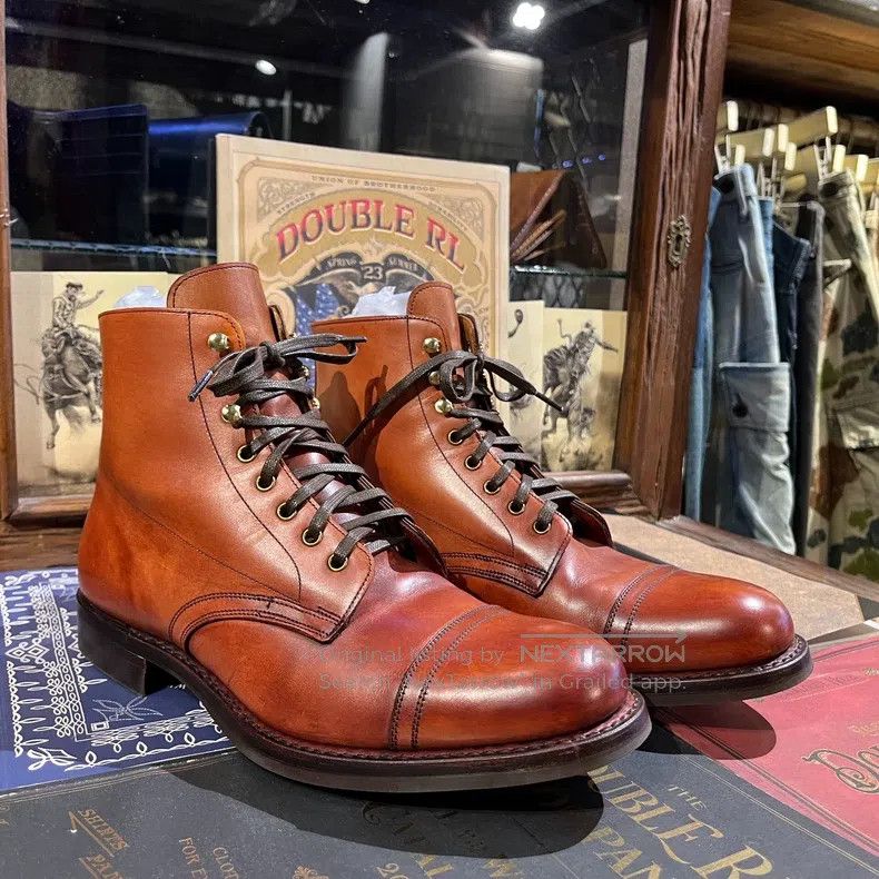 RRL Ralph Lauren RRL Engineer Boots 8.5D | Grailed