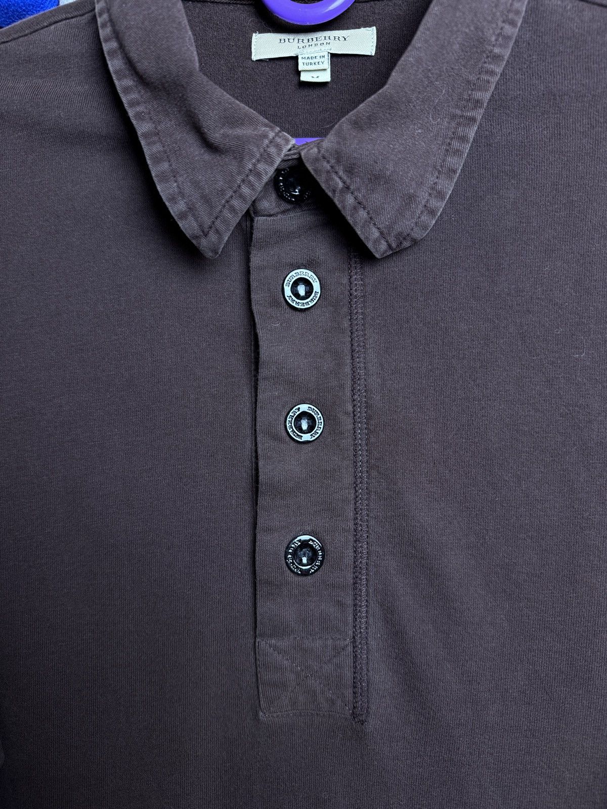Burberry Burberry Longsleeve Polo Rugby Size US M / EU 48-50 / 2 - 7 Thumbnail