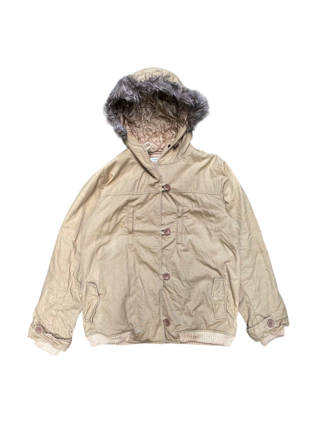 If Six Was Nine × KMRii × Le Grande Bleu (L.G.B.) 90’s Blue Lake Marker - Fur Hoodie Jacket Lgb ifsixwas Style Size US M / EU 48-50 / 2 - 1 Thumbnail