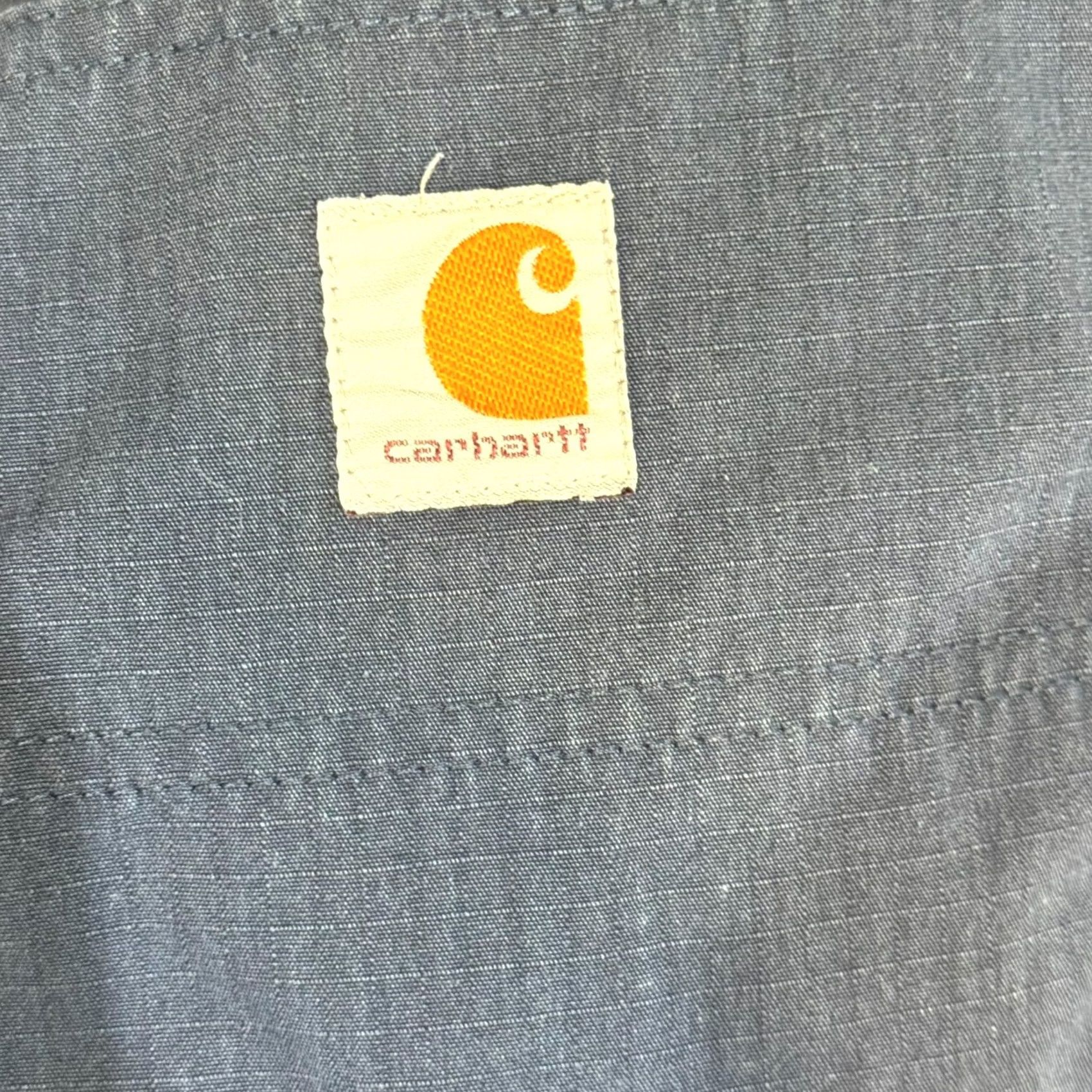 Carhartt Carhartt Pants Main Selling Point Carpenter 74533-20 Navy Ripstop Relaxed Straight 34 X 29 Men Jeans? Size US 34 / EU 50 - 4 Thumbnail
