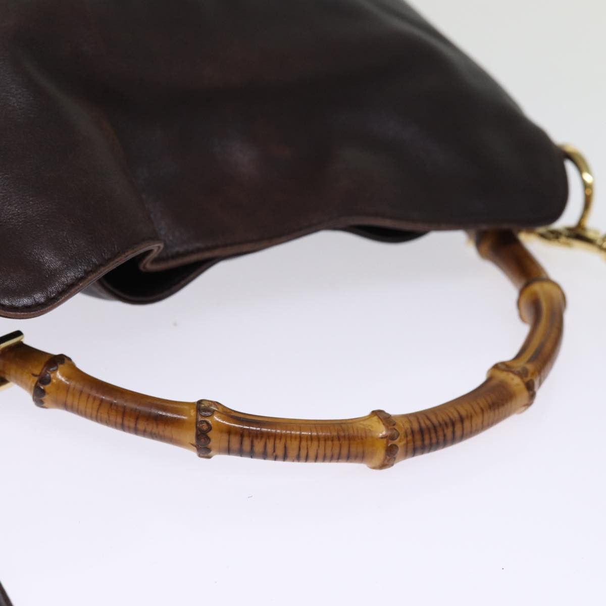 Gucci GUCCI Bamboo Shoulder Bag Leather Brown 001 2058 1638 0 Size ONE SIZE - 7 Thumbnail