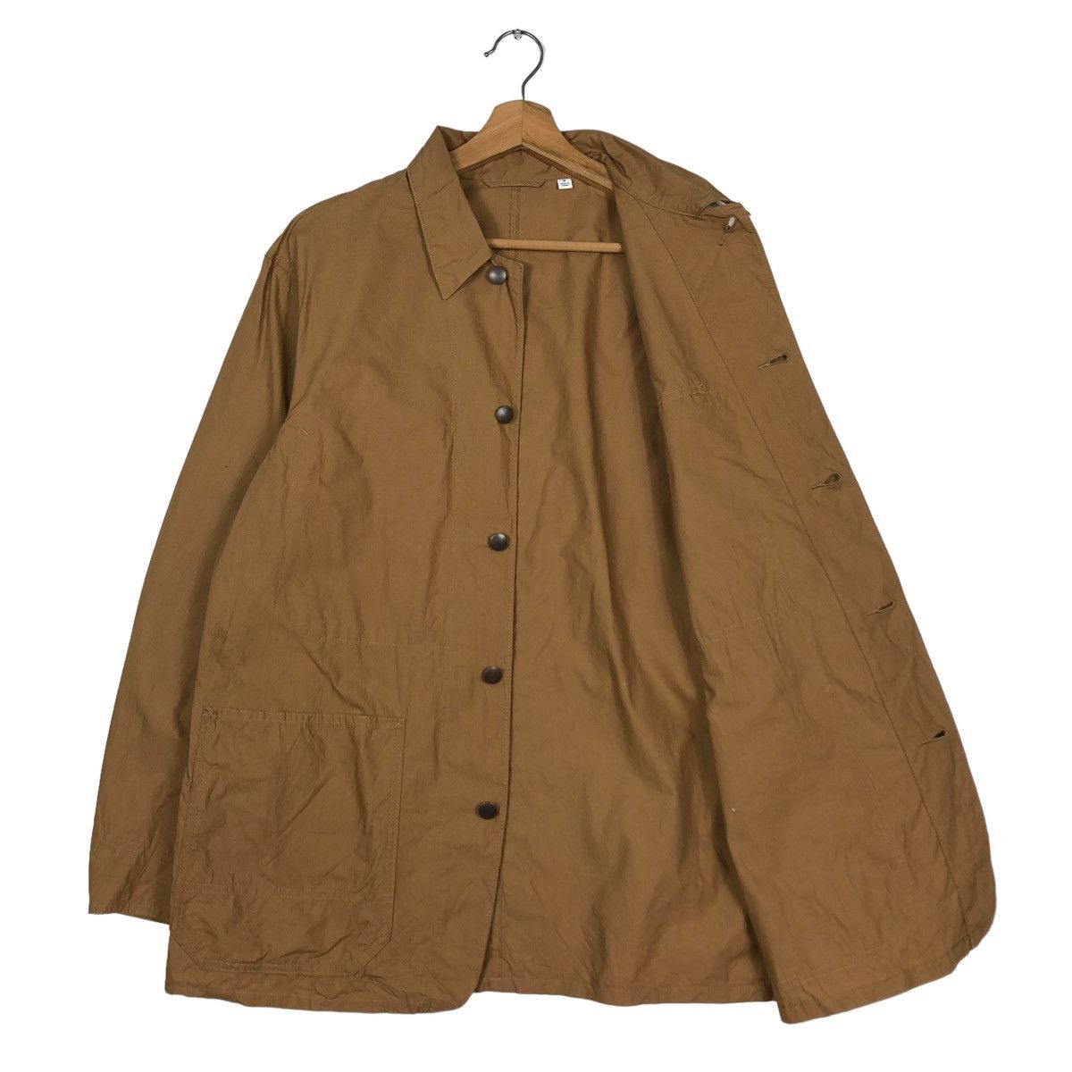 Japanese Brand 🔥VINTAGE DUCK CANVAS CHORE JACKET UNIQLO JAPAN ISSEY MIYAKE Size US L / EU 52-54 / 3 - 11 Thumbnail