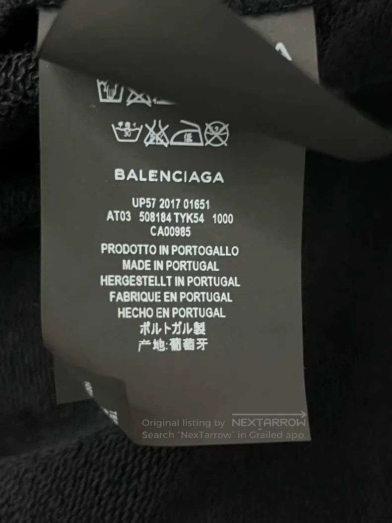 Balenciaga Balenciaga Logo Letter Sweatshirt Size US L / EU 52-54 / 3 - 6 Thumbnail