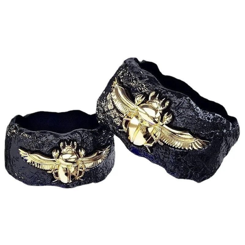 Jewelry × Vintage Vintage Two-tone Scarab Ring Size ONE SIZE - 2 Thumbnail