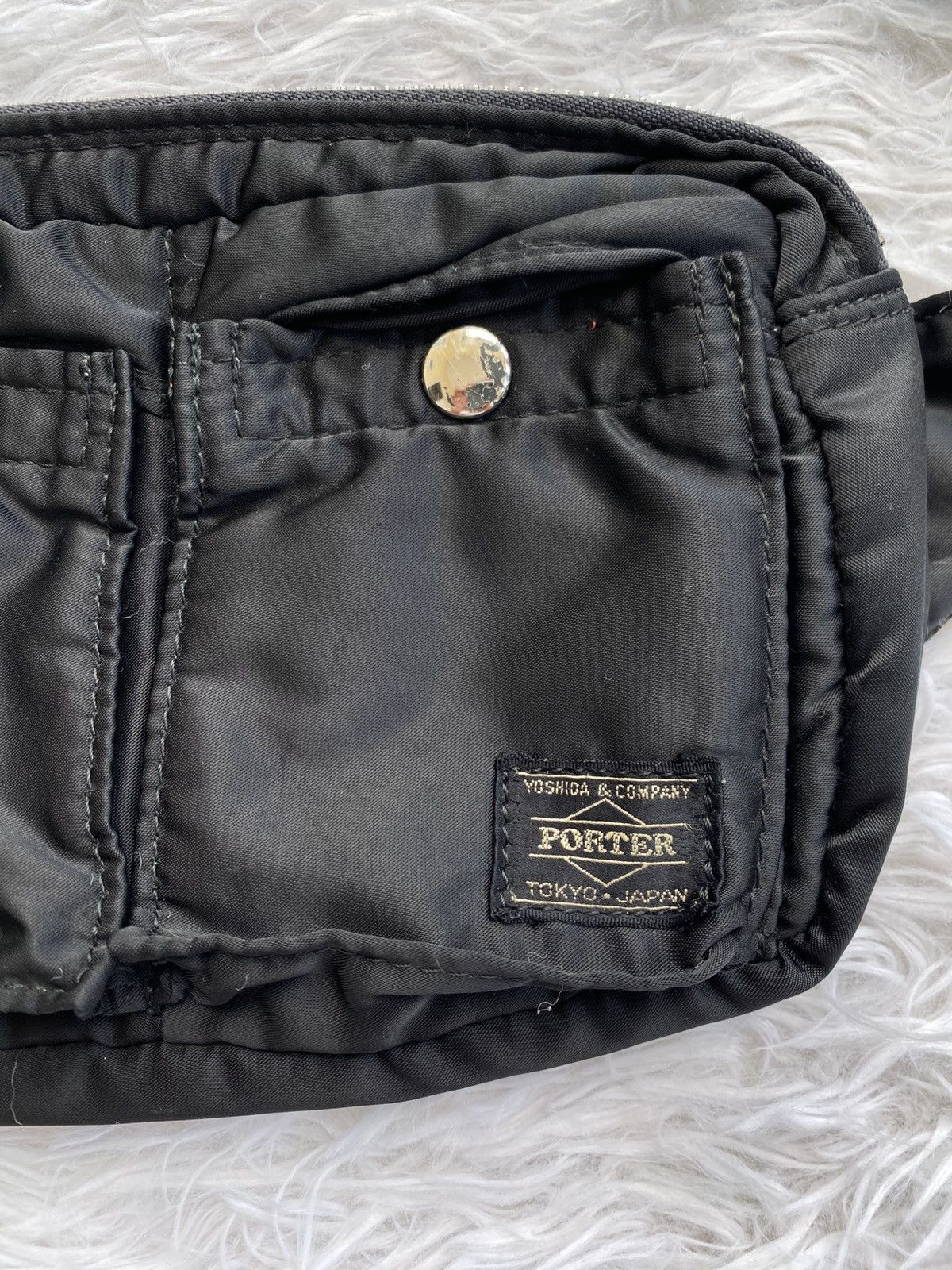 Porter Yoshida Porter 622-08723 Tanker Body Bag Waist Pouch used Size ONE SIZE - 7 Thumbnail