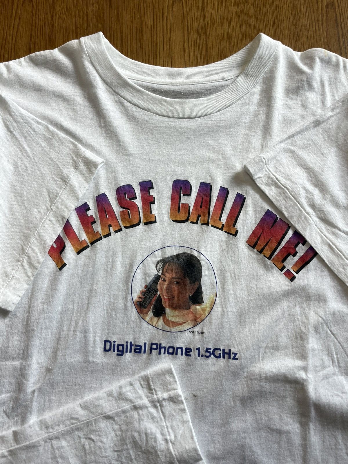 Vintage Vintage ANJU SUZUKI Please Call Me! spot Digital Phone 90’s Size US L / EU 52-54 / 3 - 7 Thumbnail