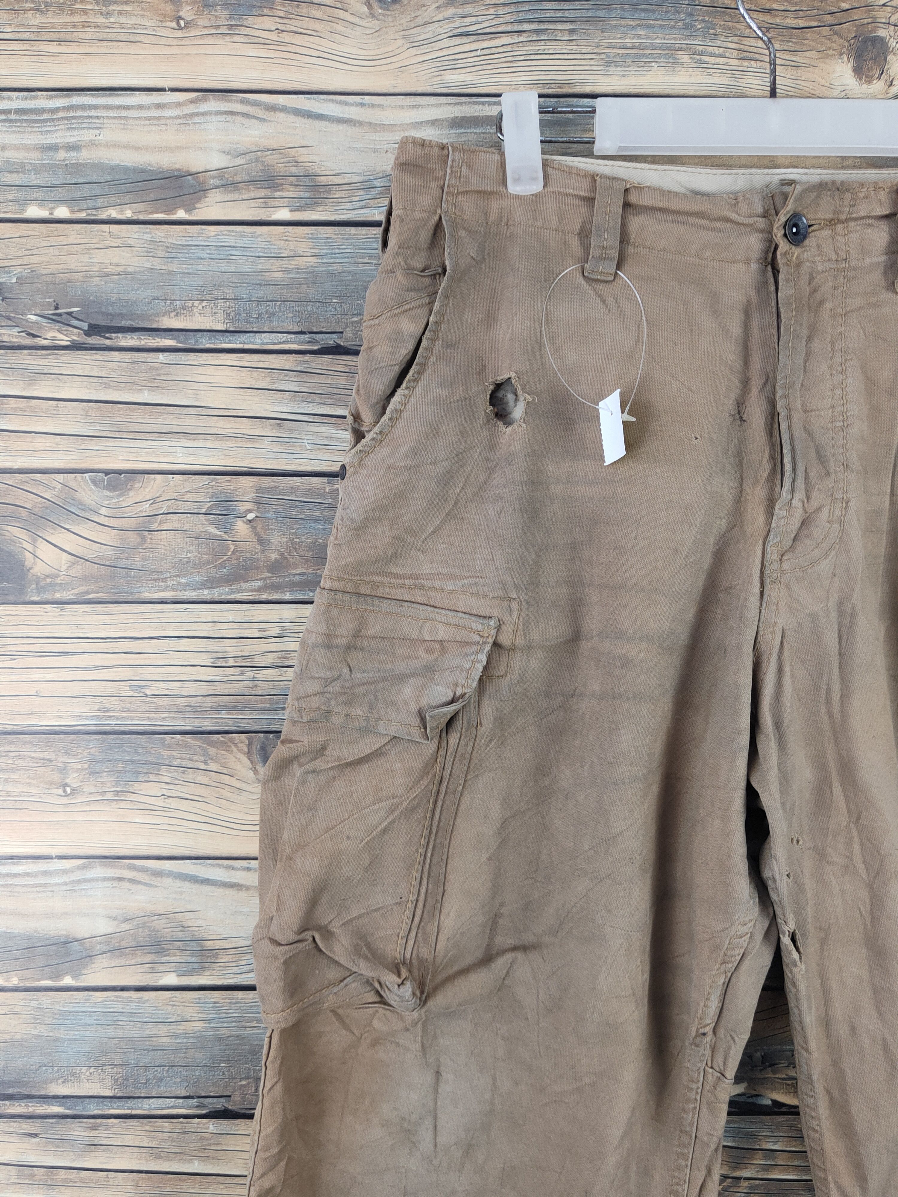 Japanese Brand Evenriver Brown Multipocket Tactical Cargo Pants #W2181 Size US 33 - 5 Thumbnail