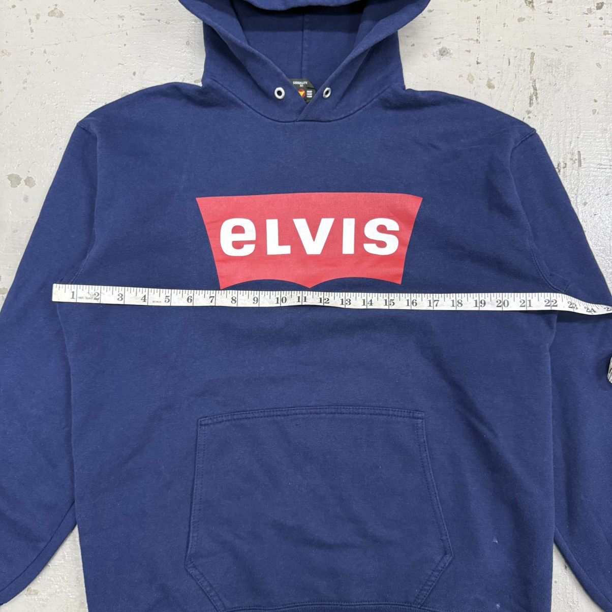 Band Tees Vintage Elvis Presley Levis Ripoff Logo Pullover Sweater Size US L / EU 52-54 / 3 - 7 Thumbnail