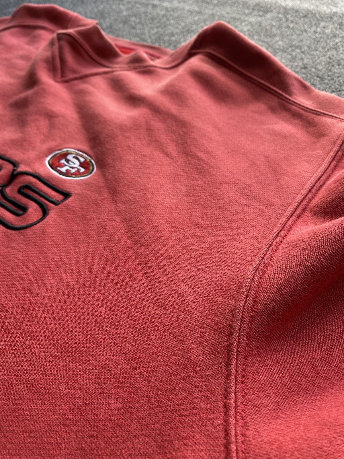 Reebok 🔥Reebok 49ers San Francisco Red Sweatshirt Size US M / EU 48-50 / 2 - 13 Thumbnail