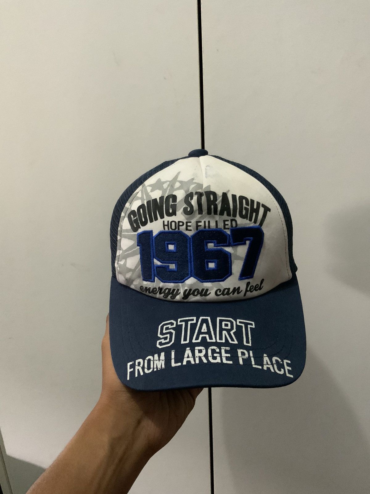 Japanese Brand Going Striaght 1967 Trucker Hat Size ONE SIZE - 5 Thumbnail