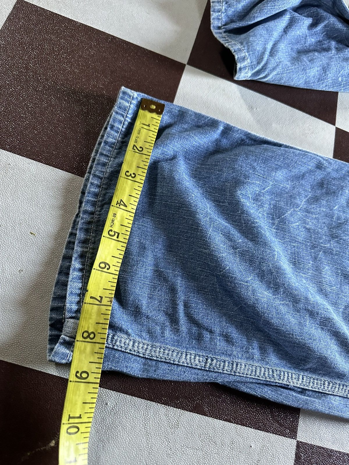 Japanese Brand Denim & dungare sashiko carpenter jeans Size US 30 / EU 46 - 17 Thumbnail