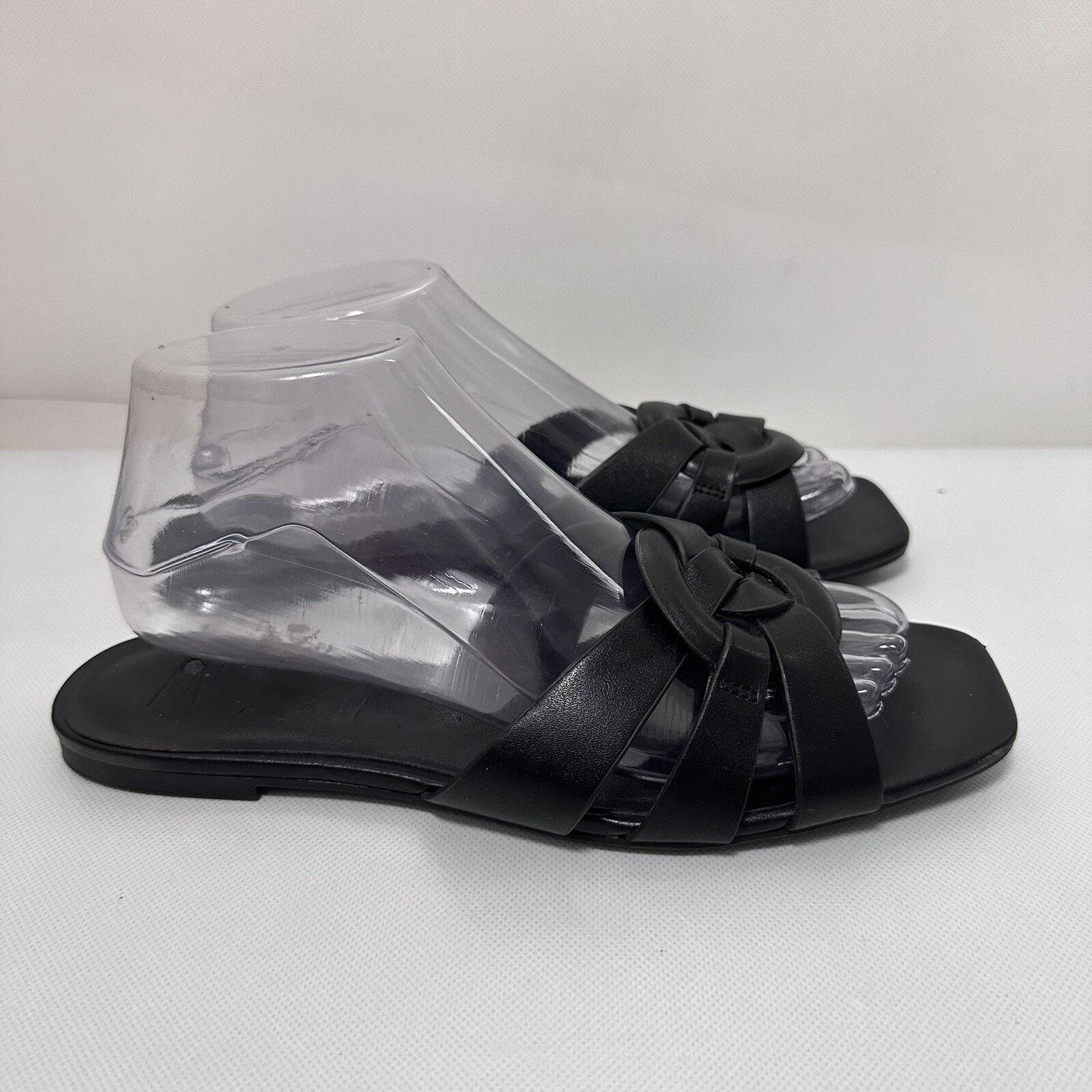 Other INC International Concepts Sandals Gargi Faux Leather Slide Size US 8.5 / IT 38.5 - 1 Thumbnail