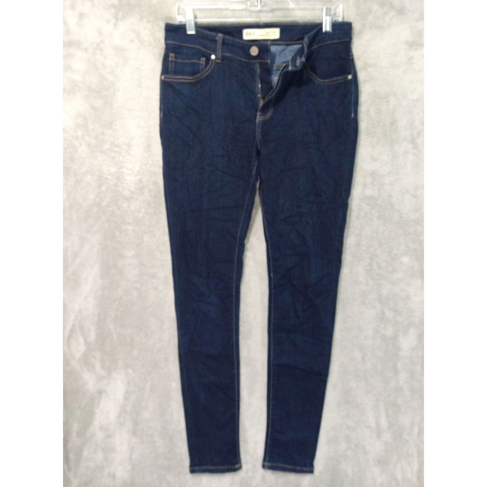Vintage Buckle BKE Jeans Womens 29x31.5 Blue Denim Payton Universal Fit Mid Rise Skinny Size 29" - 2 Thumbnail