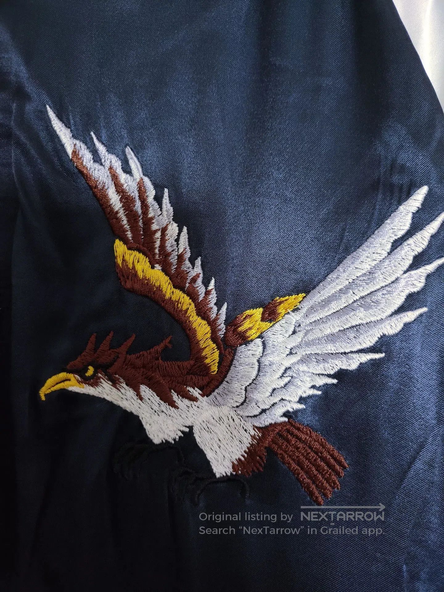 Sandro Sandro Men's Eagle Embroidery Jacket. Size US L / EU 52-54 / 3 - 4 Thumbnail