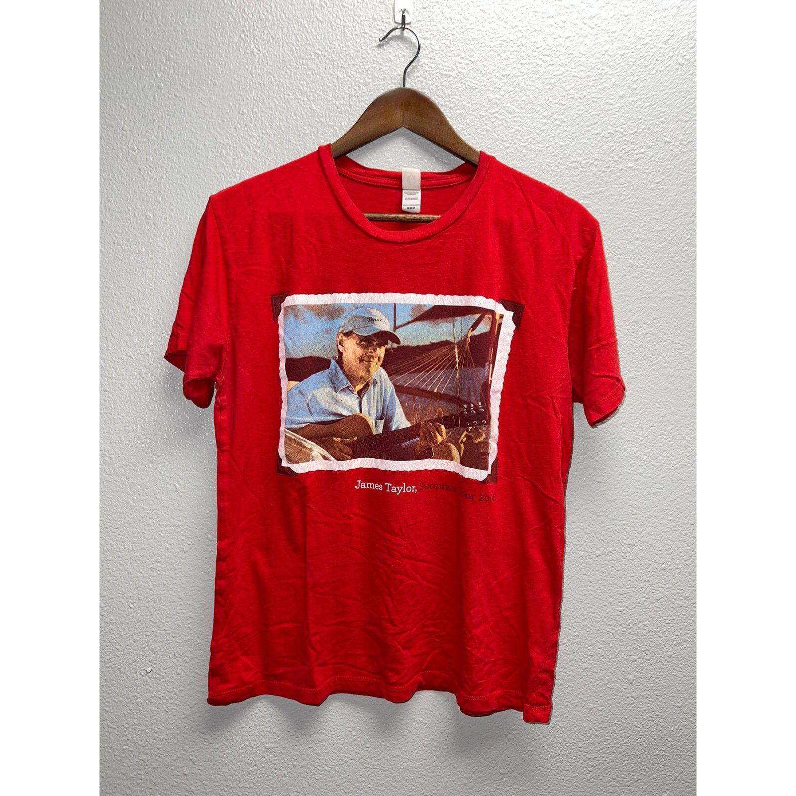Alstyle Womens James Taylor Tour Shirt 2008 Band Of Legends Tee M Size M / US 6-8 / IT 42-44 - 1 Thumbnail