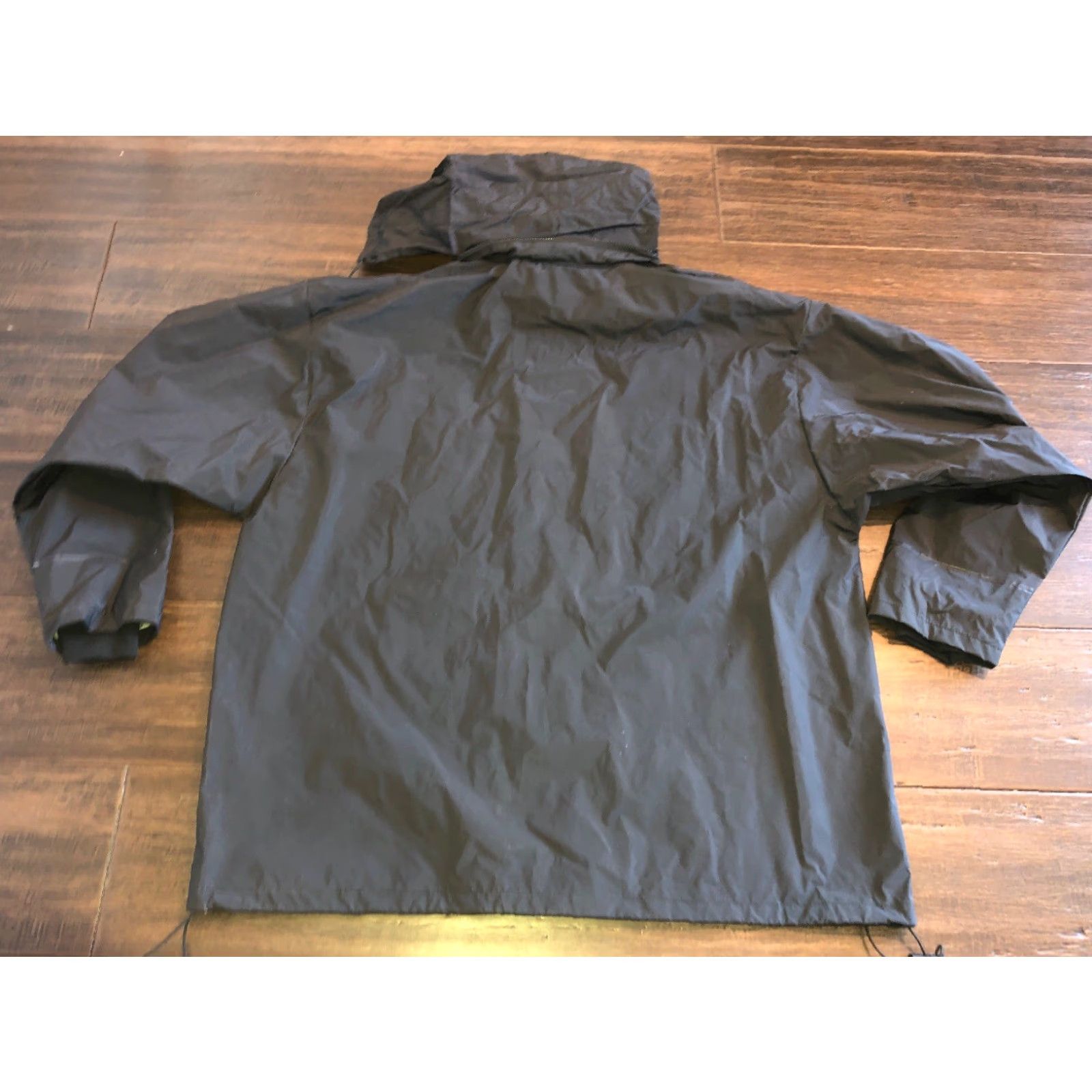 Olive LIVE HARD Jacket Size XXL Black Full Zip Hood Tuckable Mens Size US XXL / EU 58 / 5 - 4 Thumbnail