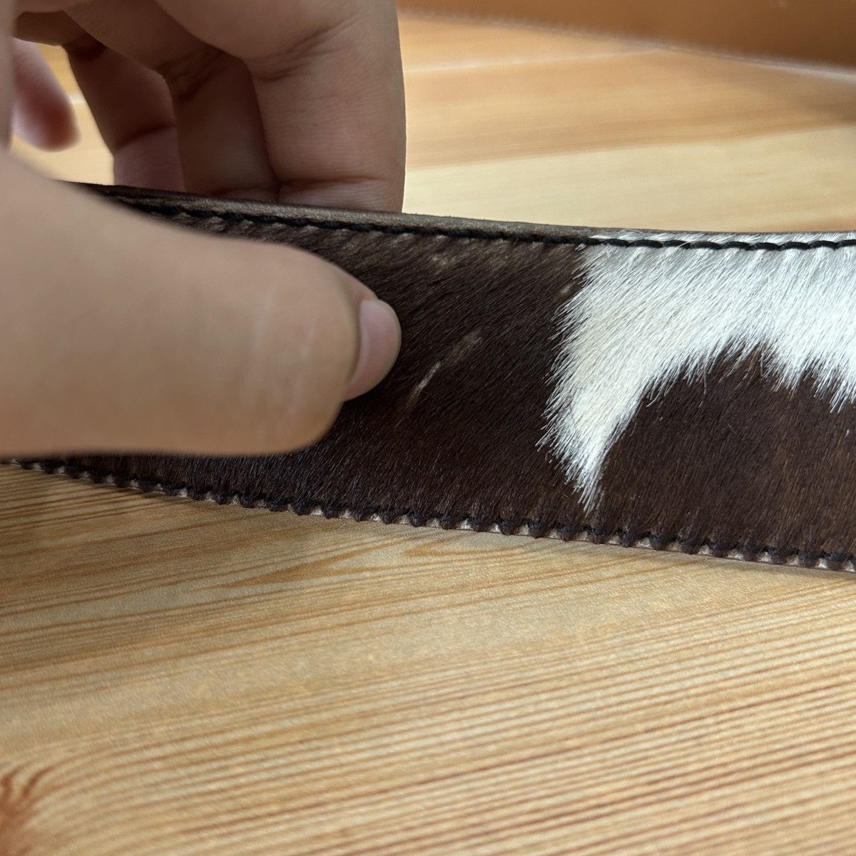 Miu Miu Miu Miu Cowhide Leather Belt Size ONE SIZE - 10 Thumbnail