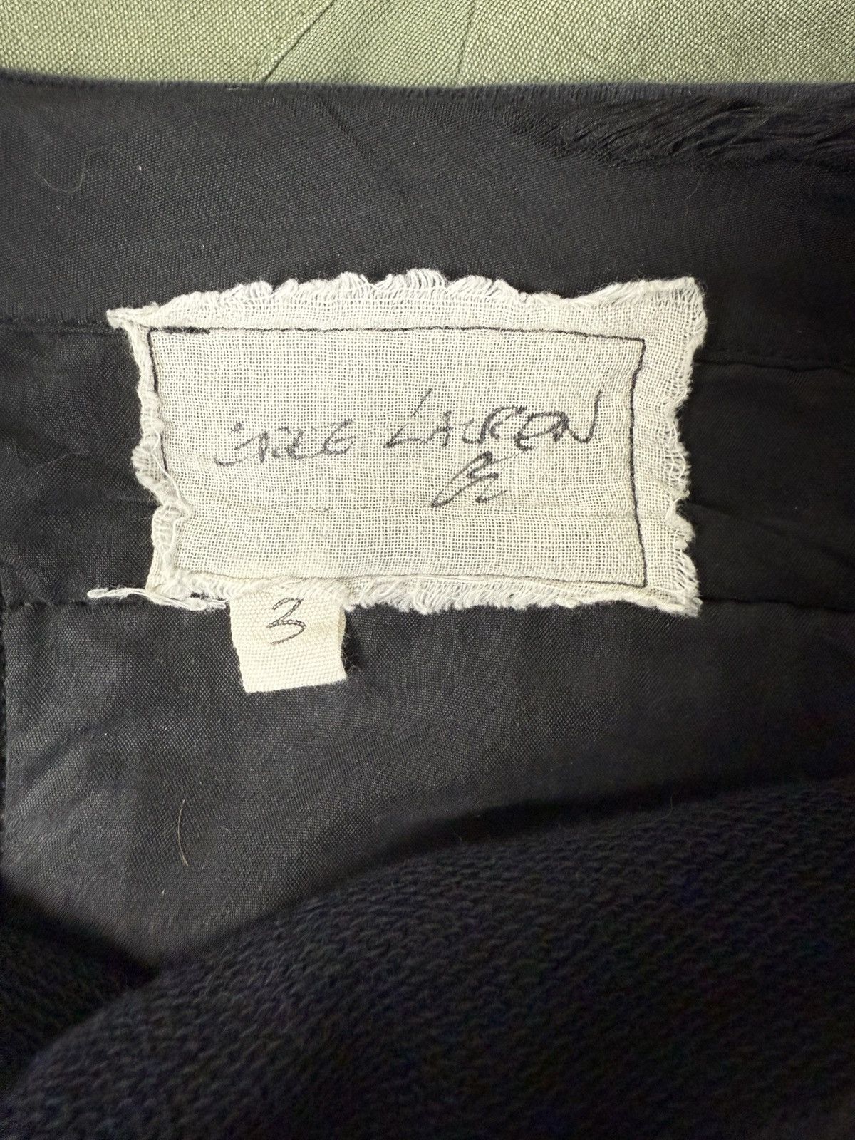 Greg Lauren Fleece Scrapwork Short Size US 34 / EU 50 - 3 Thumbnail