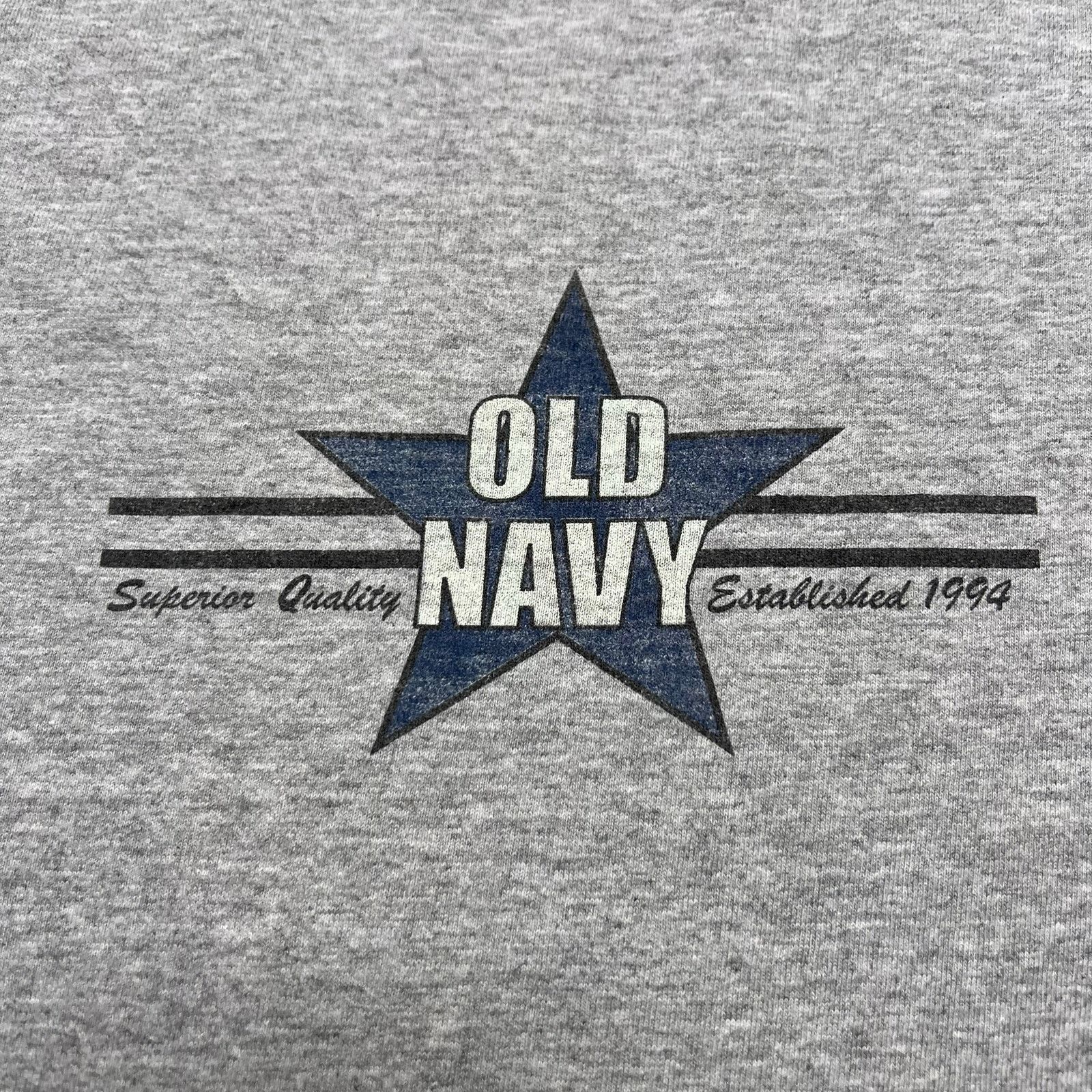 Old Navy Vintage 90s Old Navy gray T-shirt Men Sz XL STAR logo Y2K Size US XL / EU 56 / 4 - 2 Thumbnail