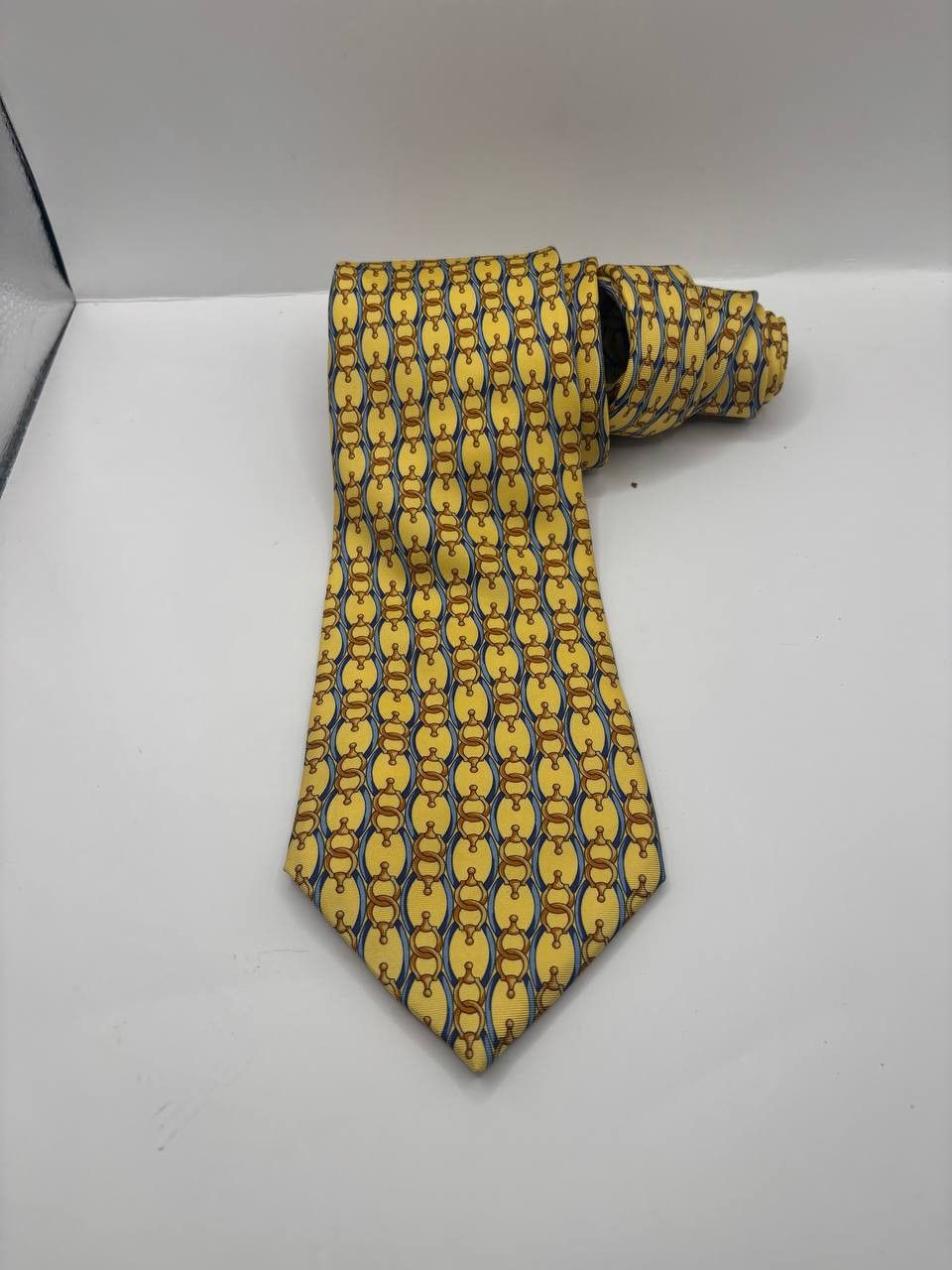 Vintage Westminster Vintage Silk Tie | Made in France | Equestrian Size ONE SIZE - 1 Thumbnail