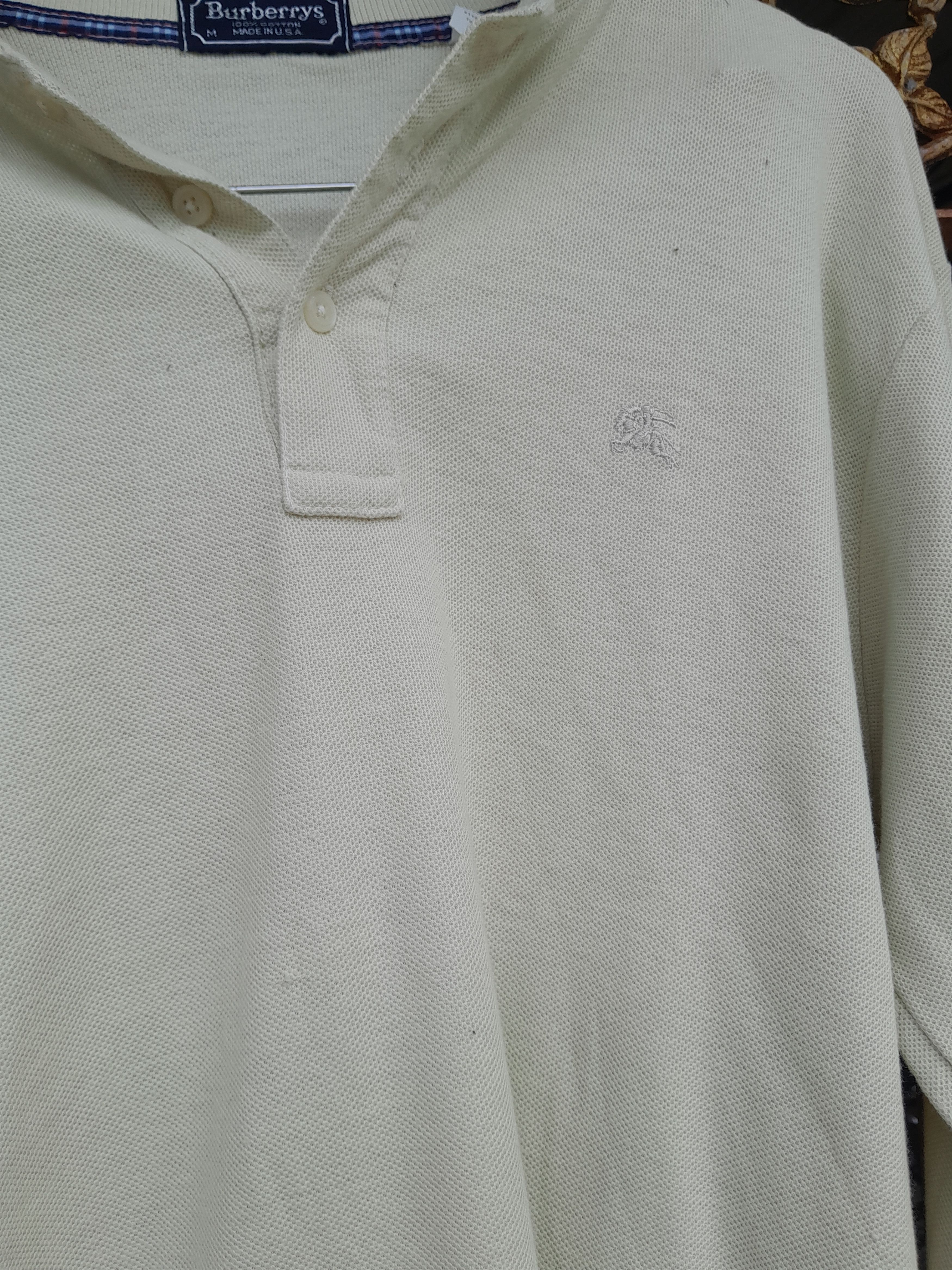 Burberry ❤FINAL DROP🔴VINTAGE BURBERRY'S POLO COLLAR Size US M / EU 48-50 / 2 - 3 Thumbnail