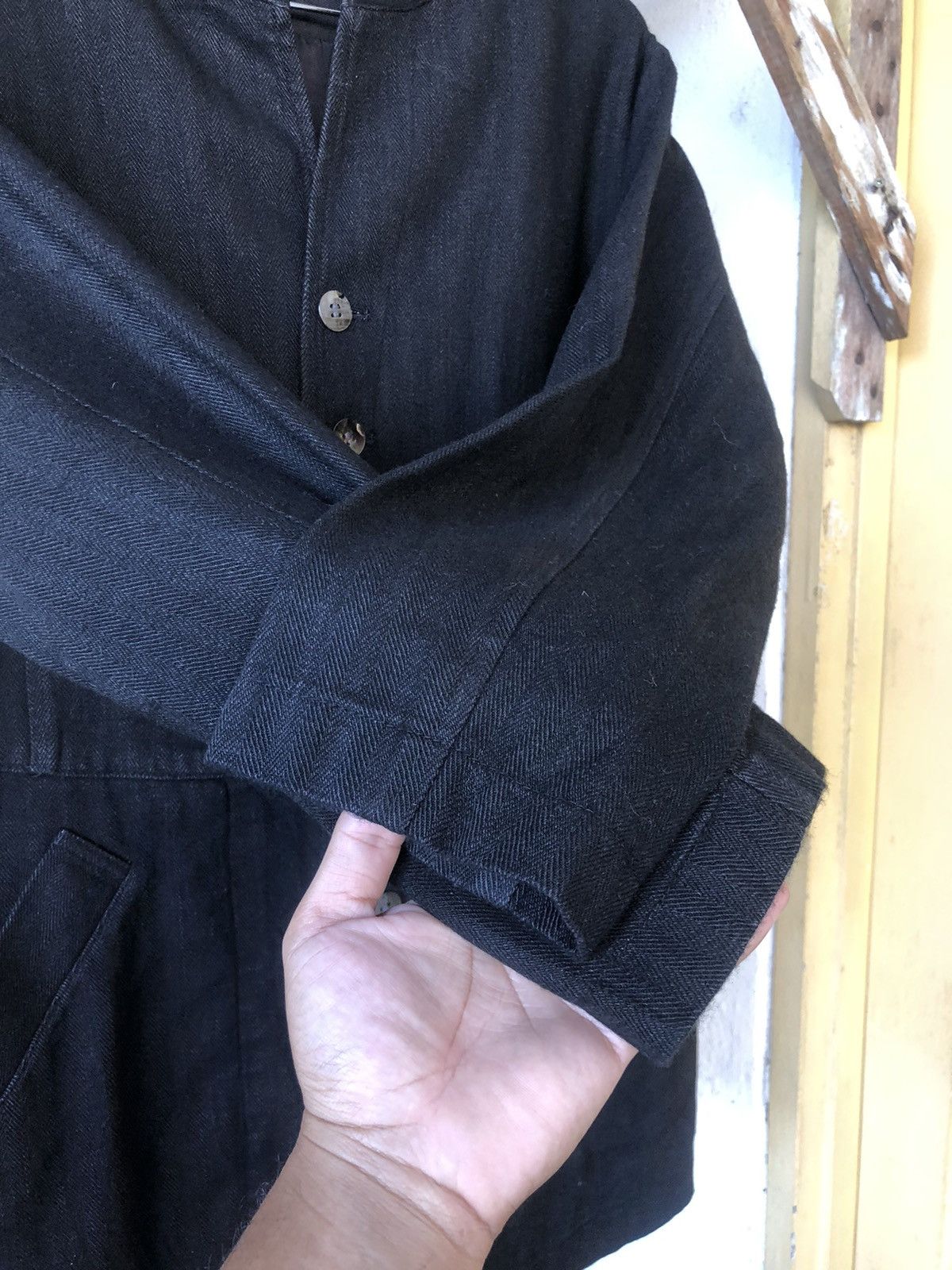 Issey Miyake Issey Miyake Plantation Wool Multi Button Blazer Jacket Size L / US 10 / IT 46 - 12 Thumbnail