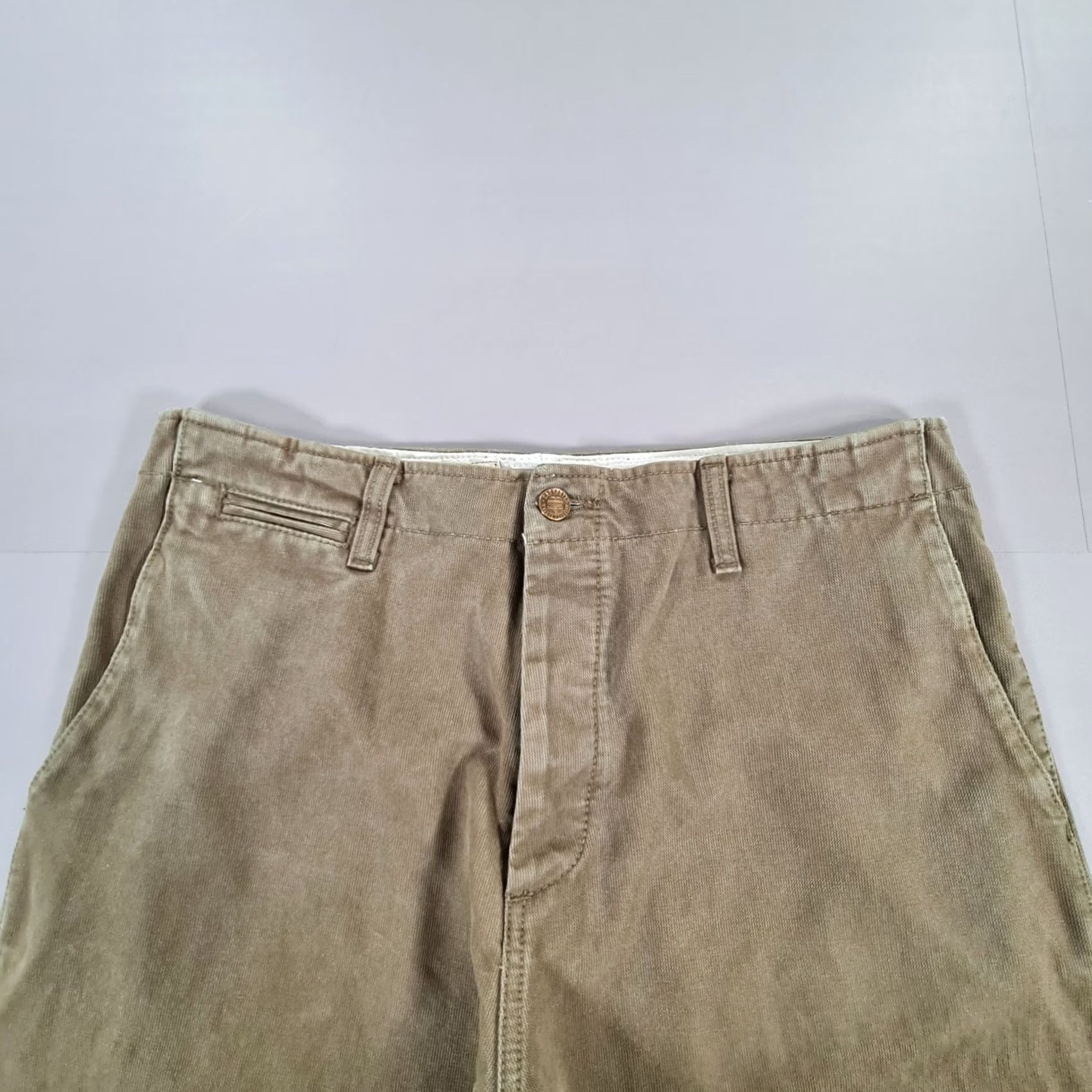 Carhartt Carhartt Mens Trousers Khaki Green W34 L32 Relaxed Straight Workwear Pant Size US 34 / EU 50 - 2 Thumbnail