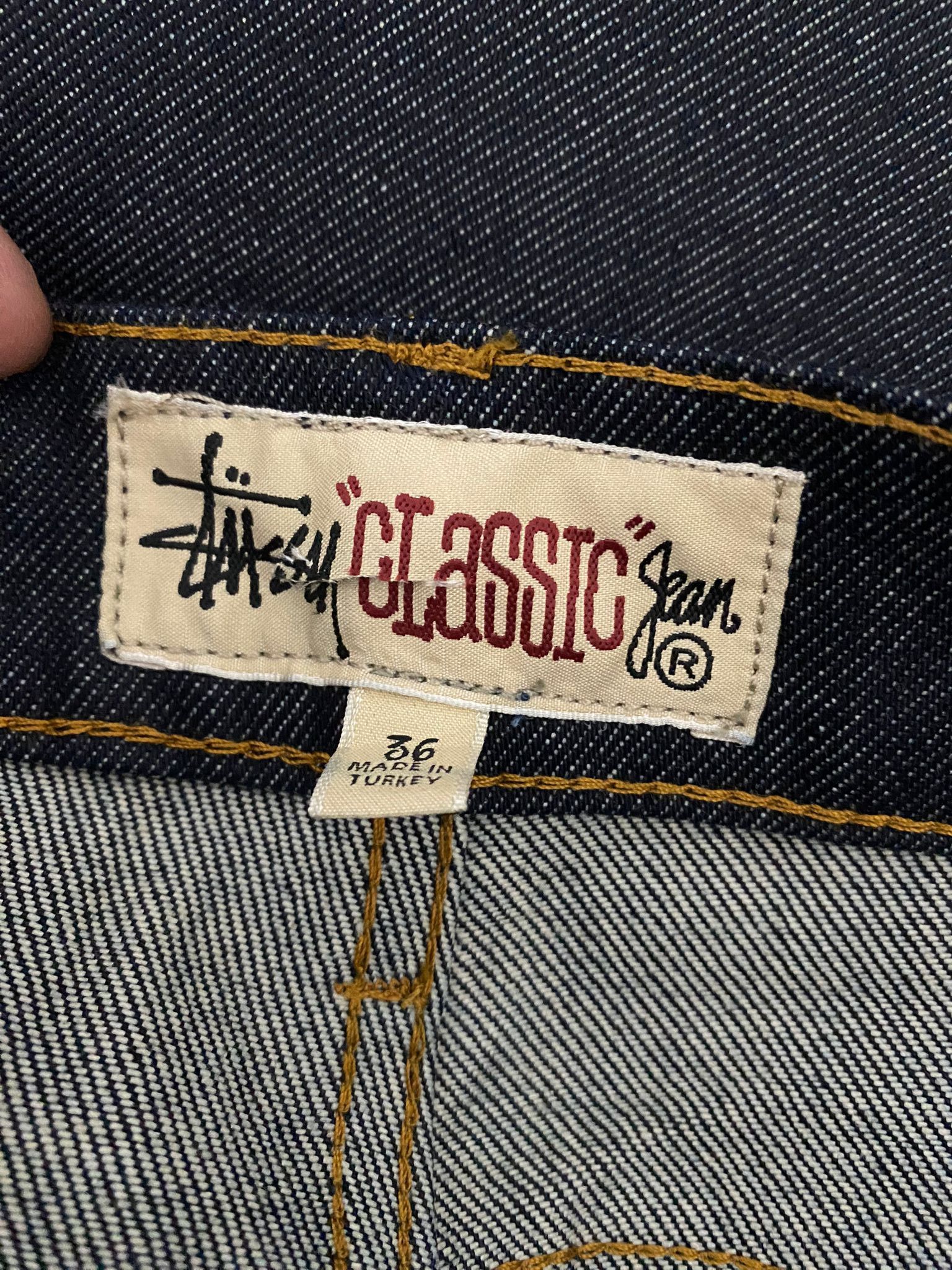 Stussy New Classic Jeans Denim Size US 36 / EU 52 - 11 Thumbnail