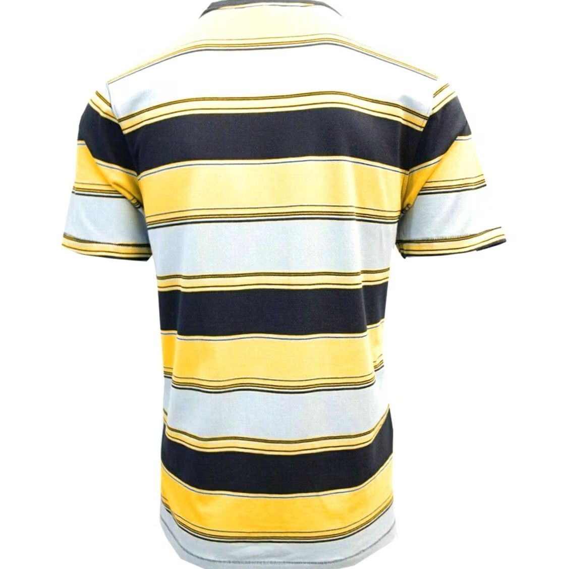 Volcom Volcom Men’s Cool Blue Chromatic Crew S/S T-Shirts (S04) - Striped Modern Fit, 60% Cotton 40% Polyester, Navy/Gold/Turquoise, Size S Size US S / EU 44-46 / 1 - 3 Thumbnail