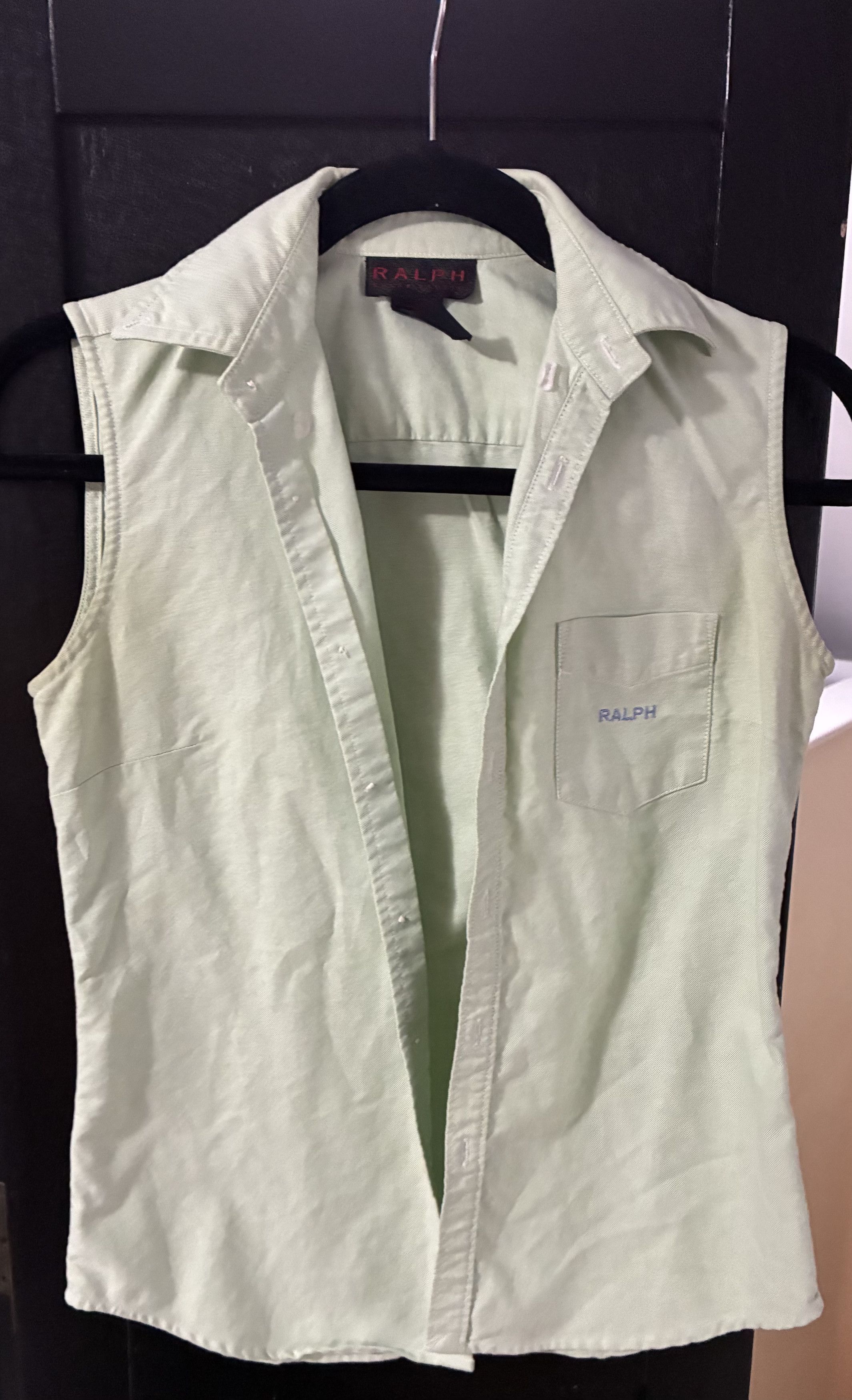 Ralph Lauren Ralph Lauren Sleeveless Button-Up Top Size XS / US 0-2 / IT 36-38 - 1 Thumbnail