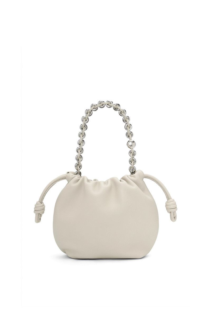 Loewe o1in1g0426 Size: OS/ Mini FlamencoPurse Bag in Sea Salt Size ONE SIZE - 7 Thumbnail