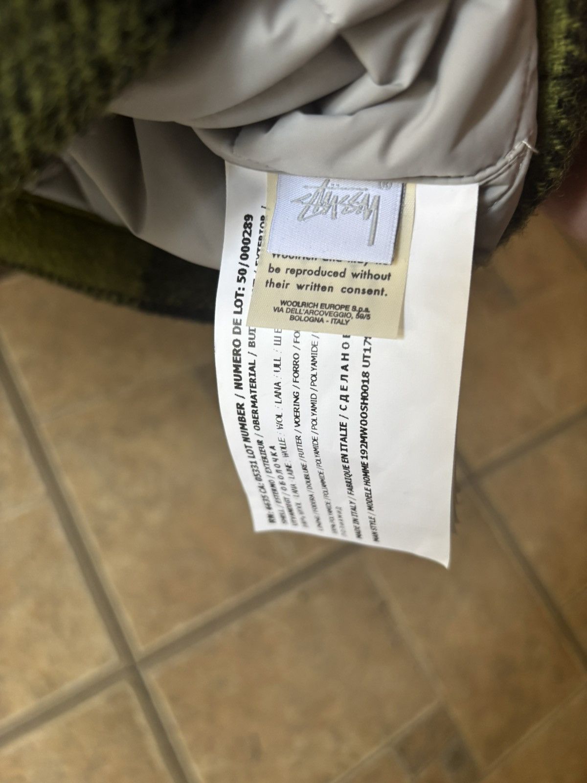 Stussy Woolrich Plaid Workshirt | Grailed