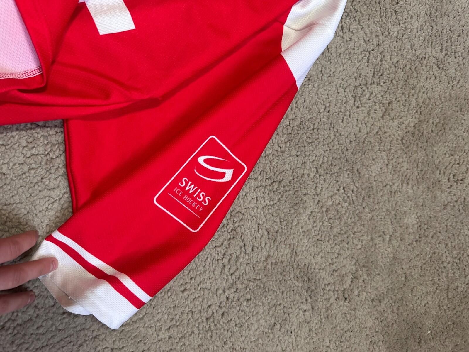 Other SWITZERLAND NATIONAL TEAM ICE HOCKEY SHIRT JERSEY Bauer Size US S / EU 44-46 / 1 - 7 Thumbnail