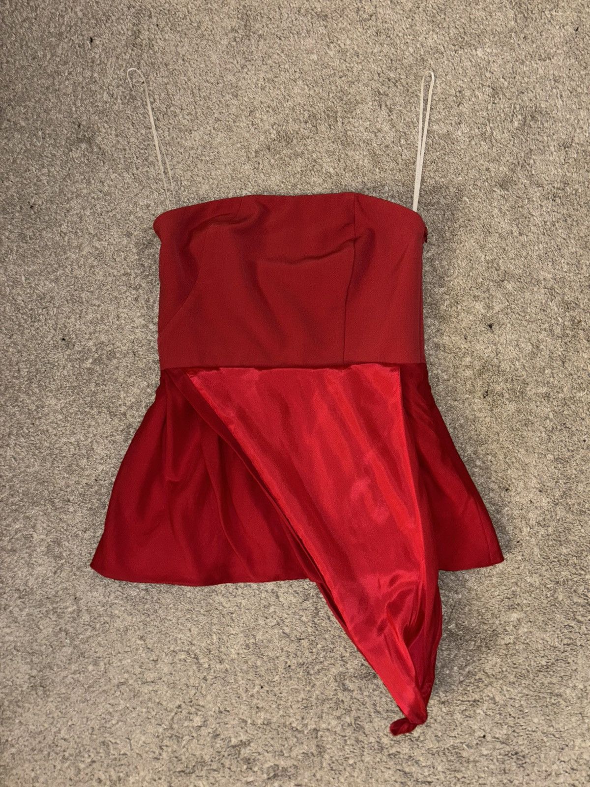 Black Halo Black Halo Red Mini Dress Size S / US 4 / IT 40 - 1 Thumbnail