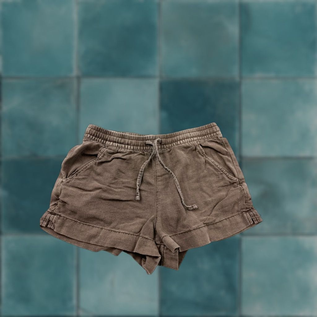 Pacsun Pacsun Women's Shorts Athletic Activewear XS Brown Elastic Waist Drawstring 2" Inseam Regular Fit Size 26" / US 2 / IT 38 - 1 Thumbnail