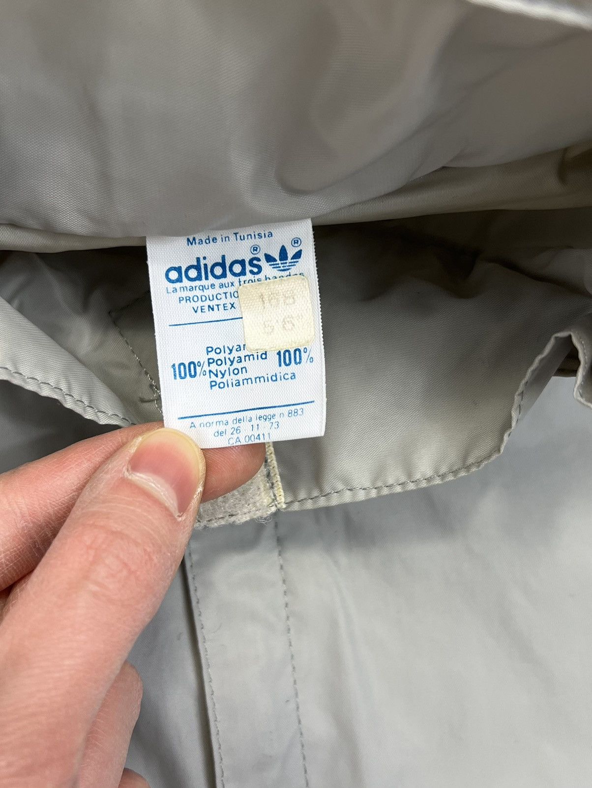 Adidas Rare Adidas Vintage 70's Nylon Jacket Size US XL / EU 56 / 4 - 2 Thumbnail