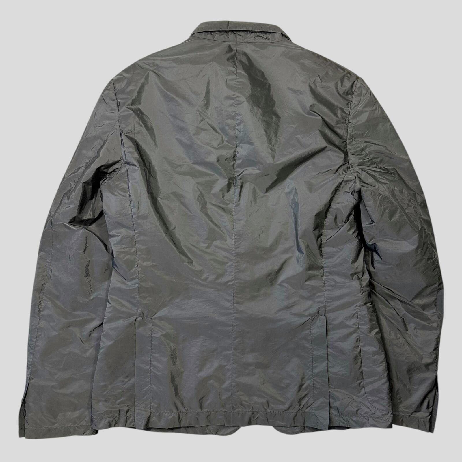 Prada Prada Sport 2014 Nylon PU Shimmer Blazer Jacket - IT54 (L) Size US L / EU 52-54 / 3 - 2 Thumbnail