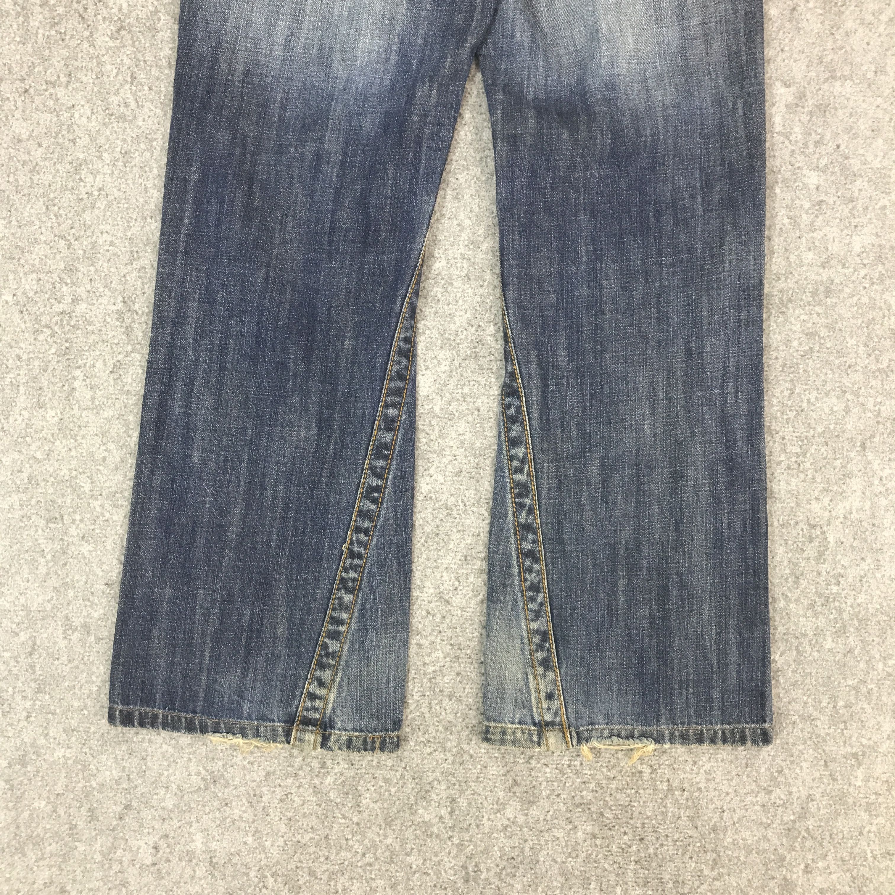 JUN MEN FLARE JUN MEN JAAPAN BOOTCUT DENIM JEANS PANTS Size US 30 / EU 46 - 6 Thumbnail