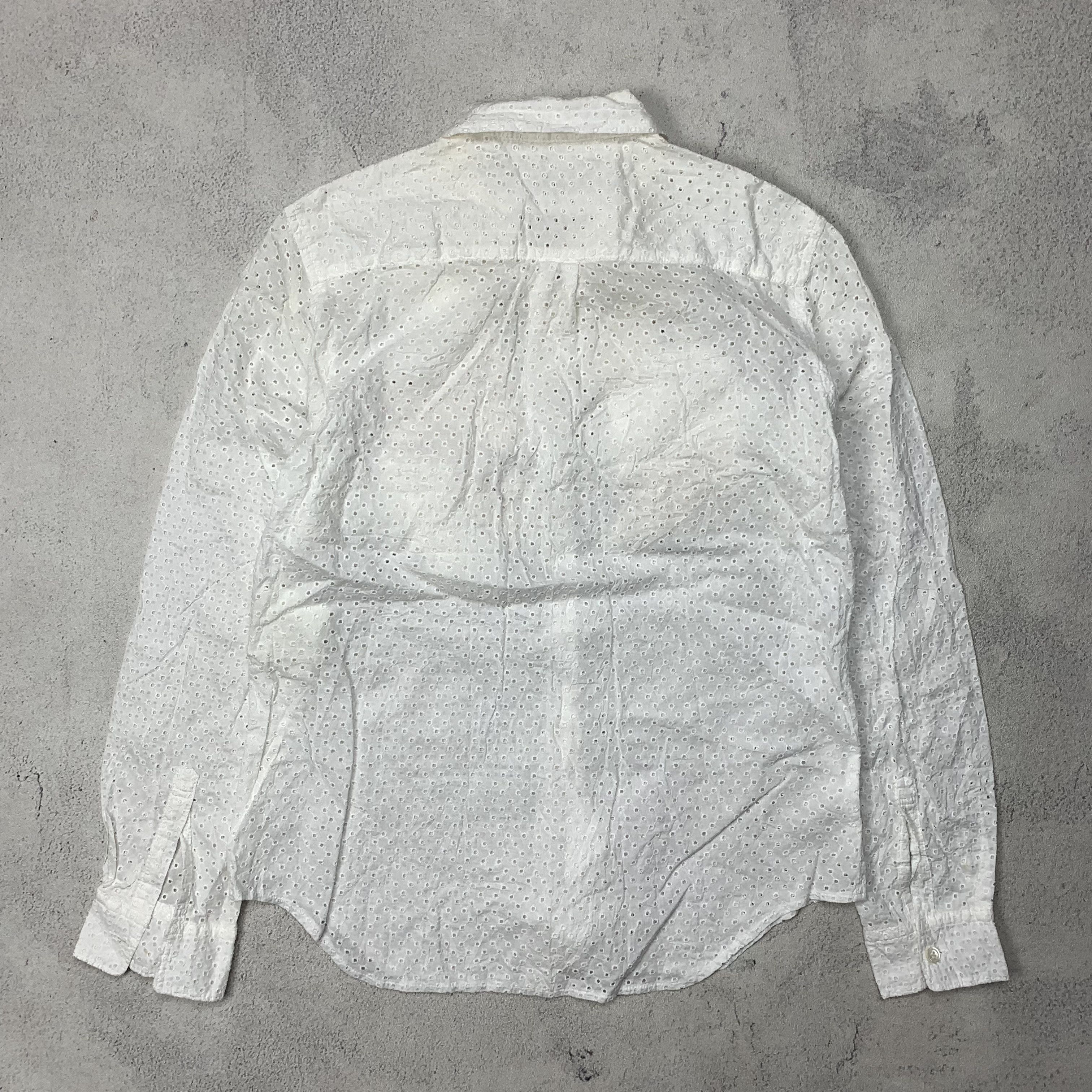 Comme des Garcons Vintage 1999 CDG Comme Des Garcons Tissue Shirt Size S / US 4 / IT 40 - 6 Thumbnail
